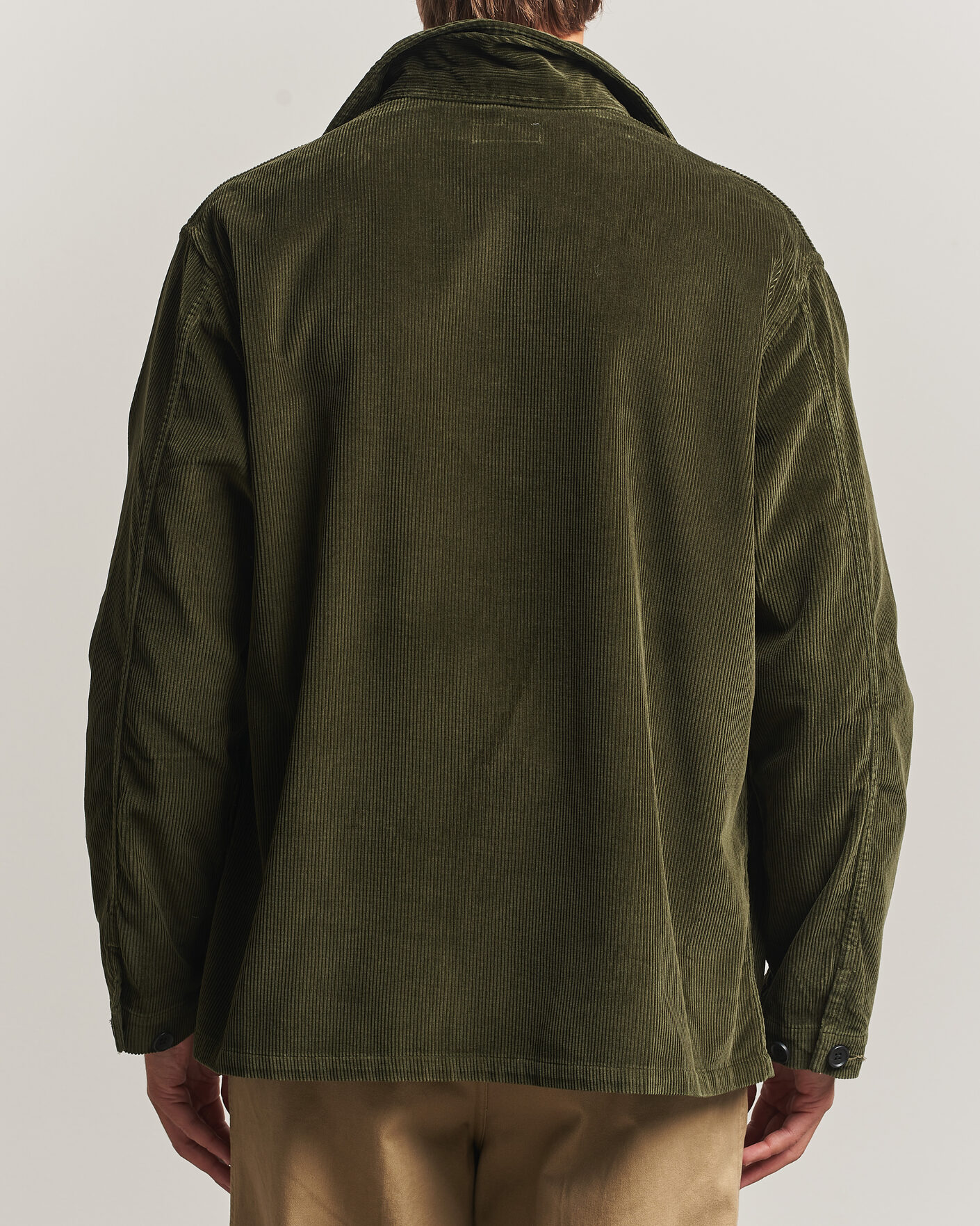 Herre | Skjorter | Polo Ralph Lauren | Corduroy Overshirt Company Olive