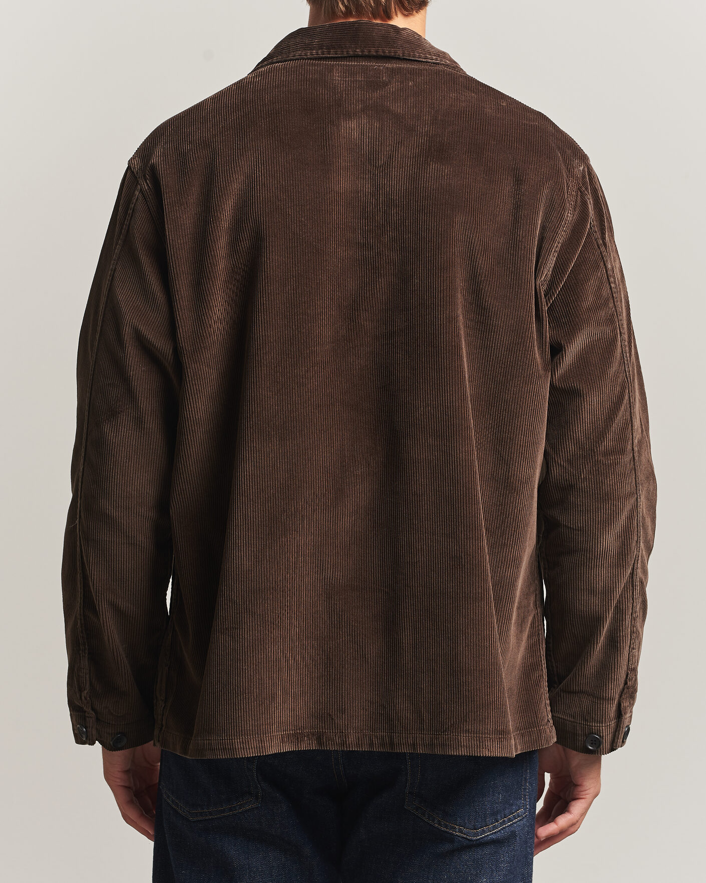 Herre | Skjorter | Polo Ralph Lauren | Corduroy Overshirt Nutmeg Brown