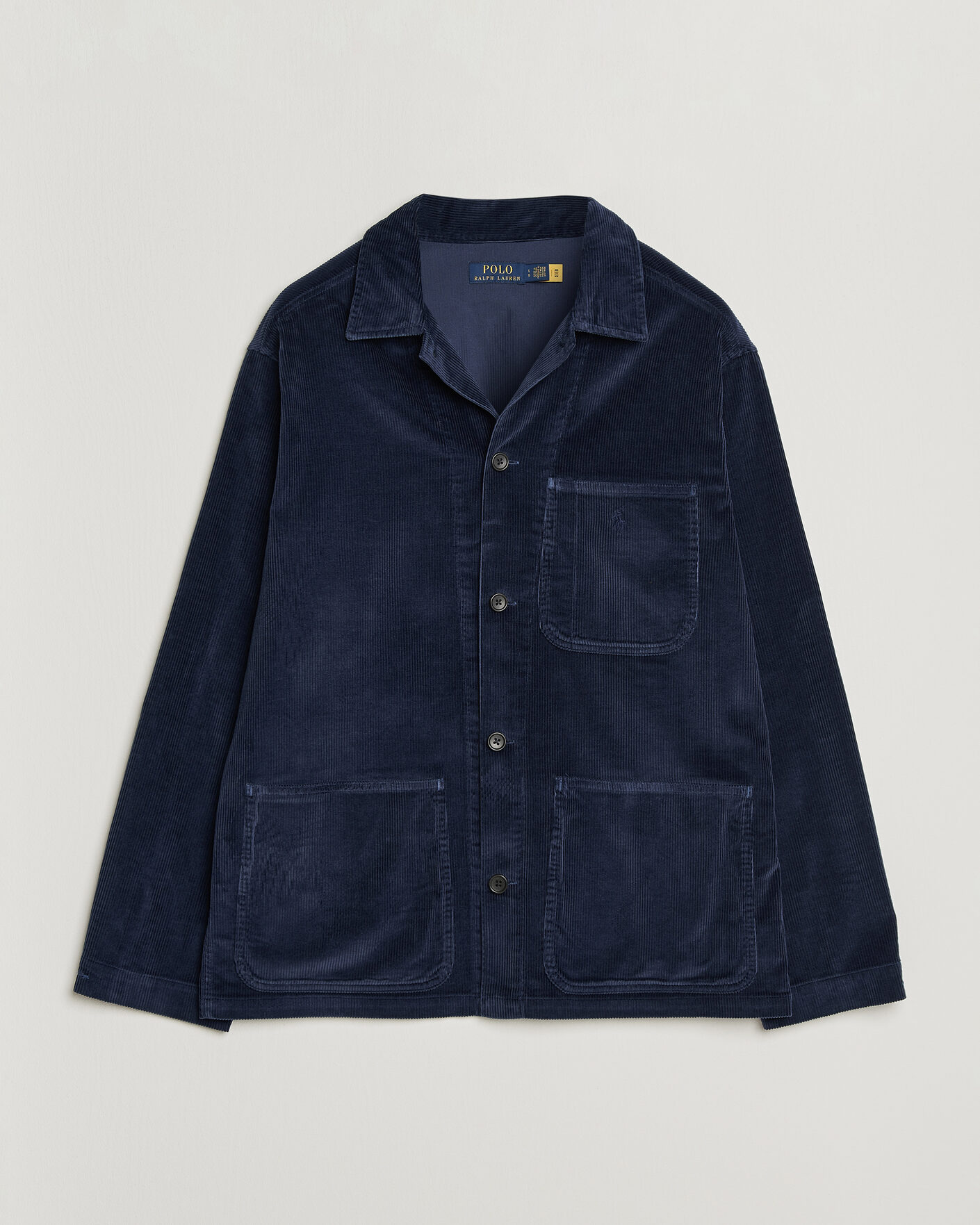 Herre | Skjorter | Polo Ralph Lauren | Corduroy Overshirt Newport Navy