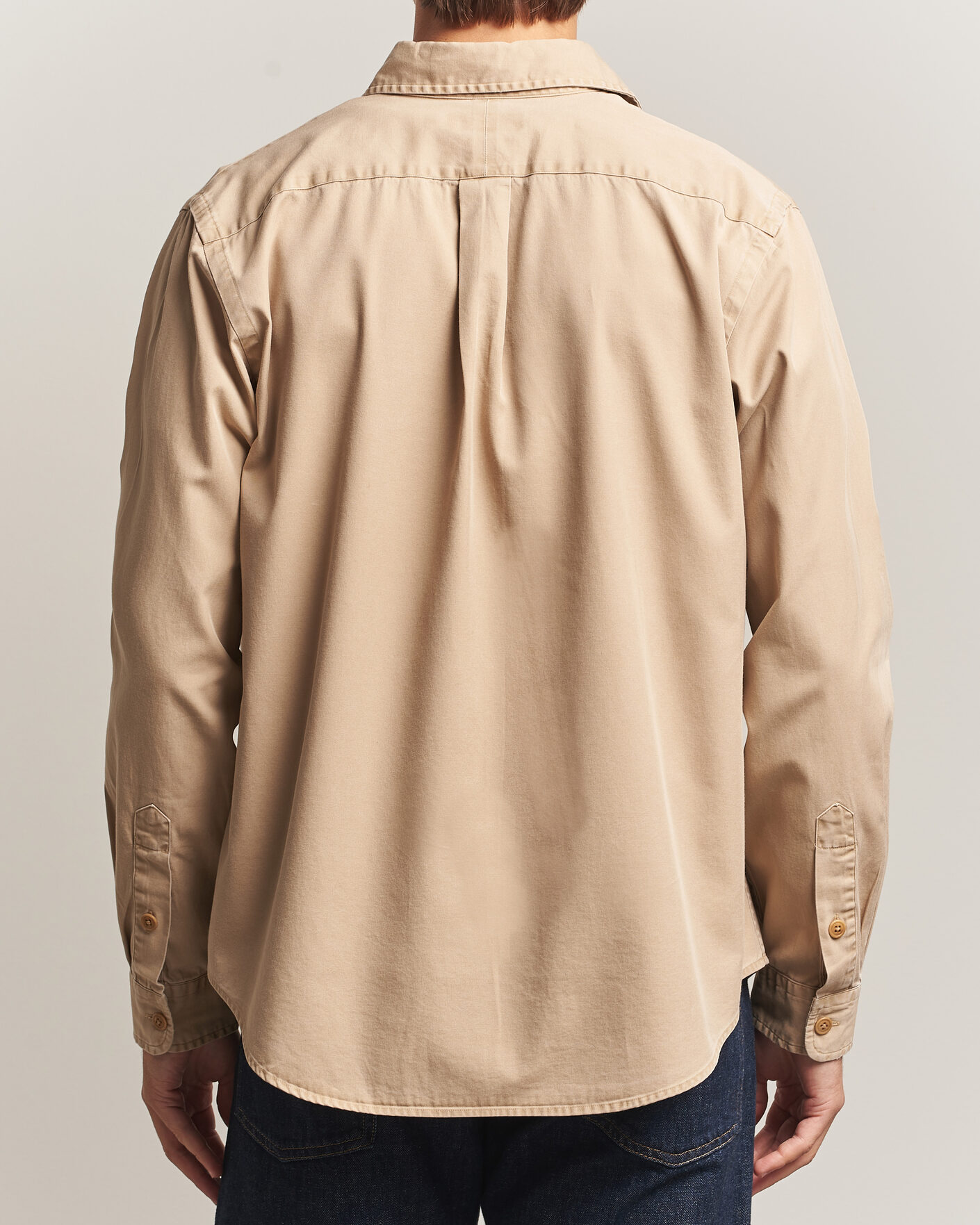 Herre | Skjorter | Polo Ralph Lauren | Litchfield Washed Chino Overshirt Vintage Khaki