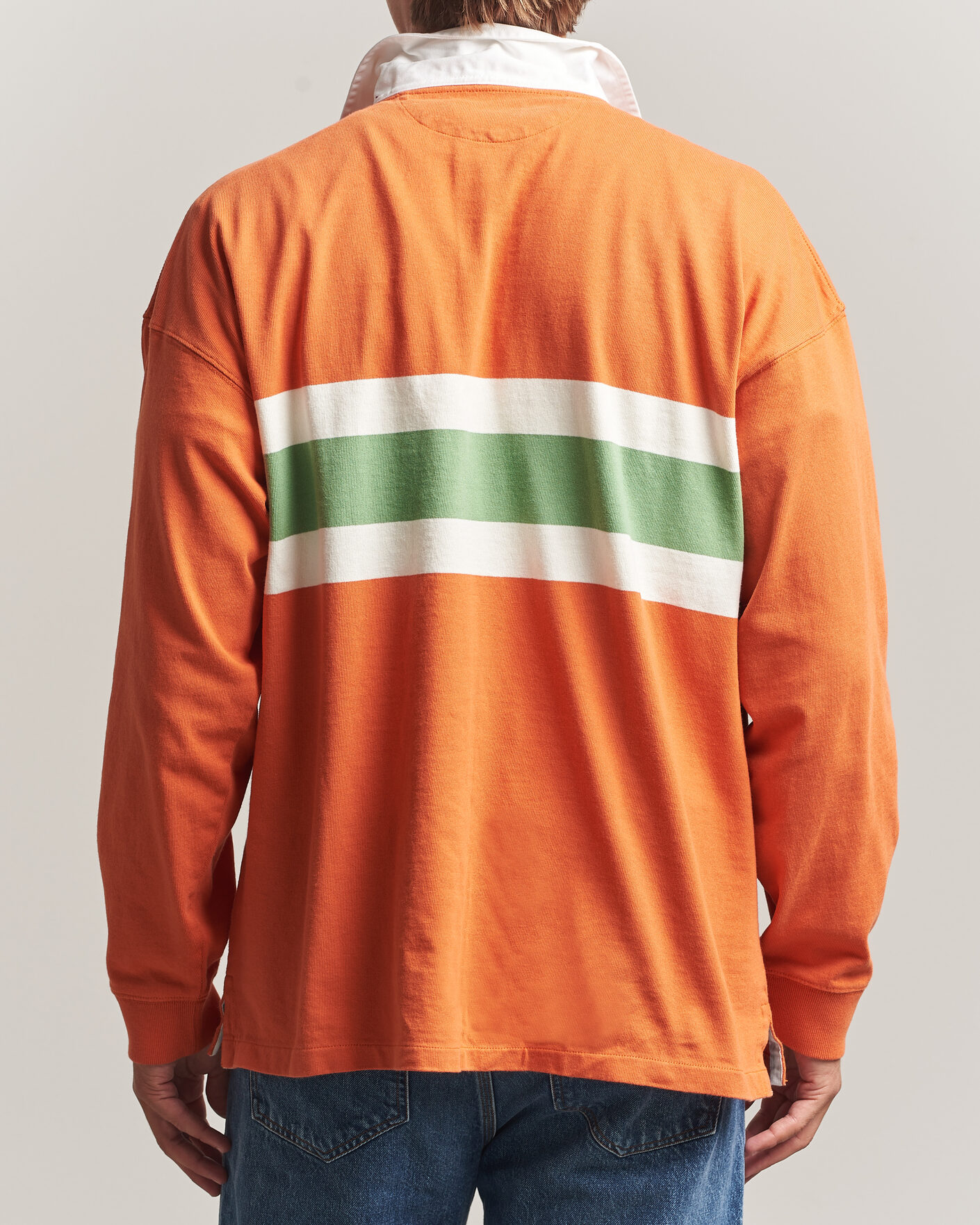 Herre | Gensere | Polo Ralph Lauren | Knitted Jersey Rugby Shirt Solar Sky Multi