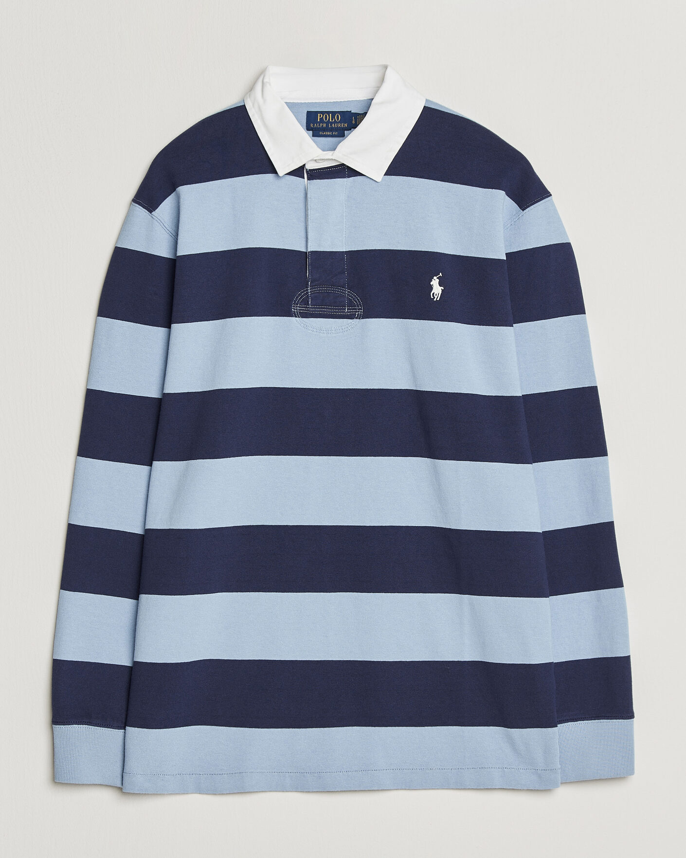 Herre | Gensere | Polo Ralph Lauren | Striped Jersey Rugger Blue/Navy