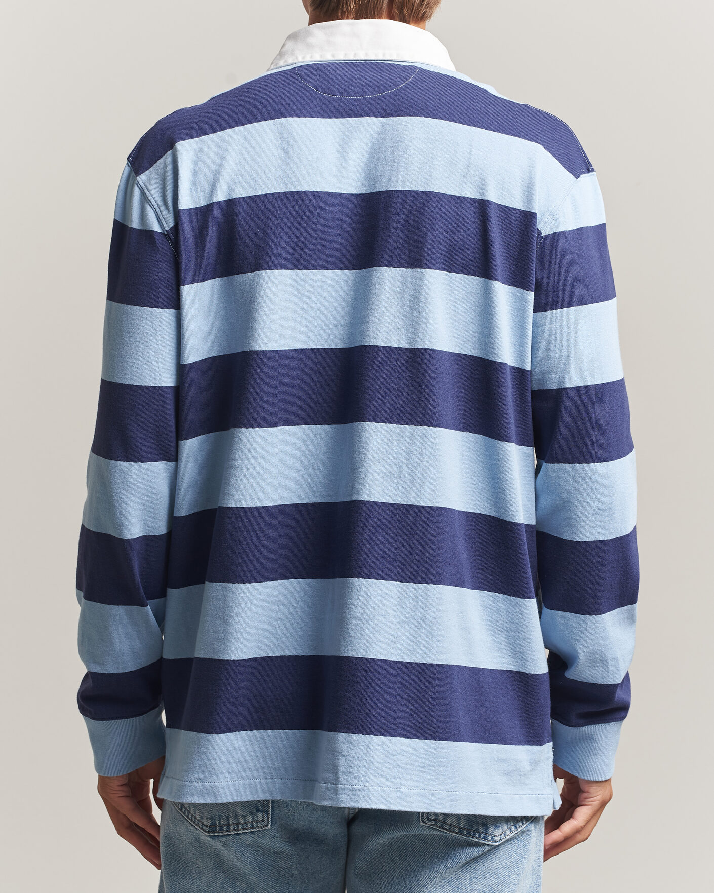 Herre | Gensere | Polo Ralph Lauren | Striped Jersey Rugger Blue/Navy