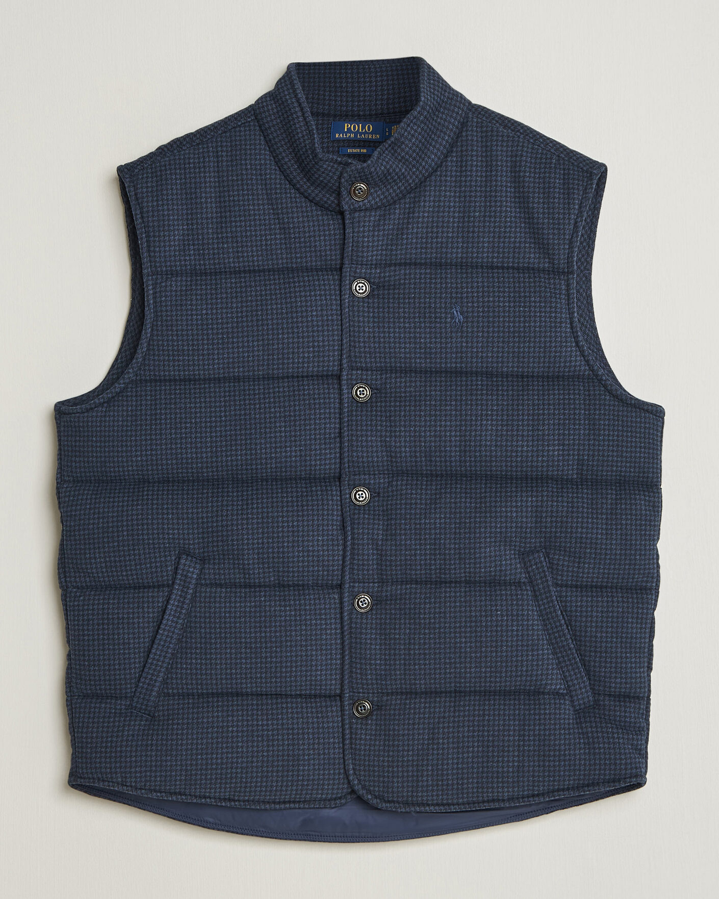 Herre | Gensere | Polo Ralph Lauren | Double Knitted Jaquard Vest Navy