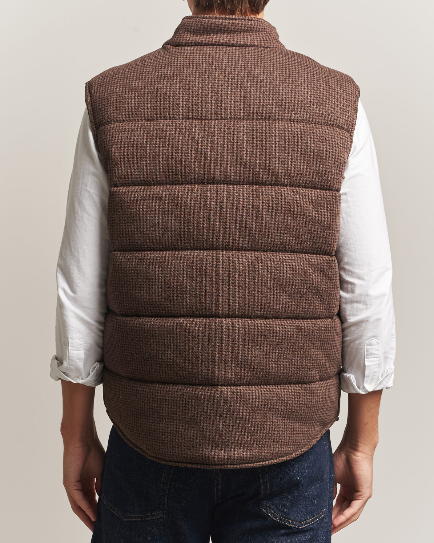 Herre | Gensere | Polo Ralph Lauren | Double Knitted Jaquard Vest Nutmeg Brown