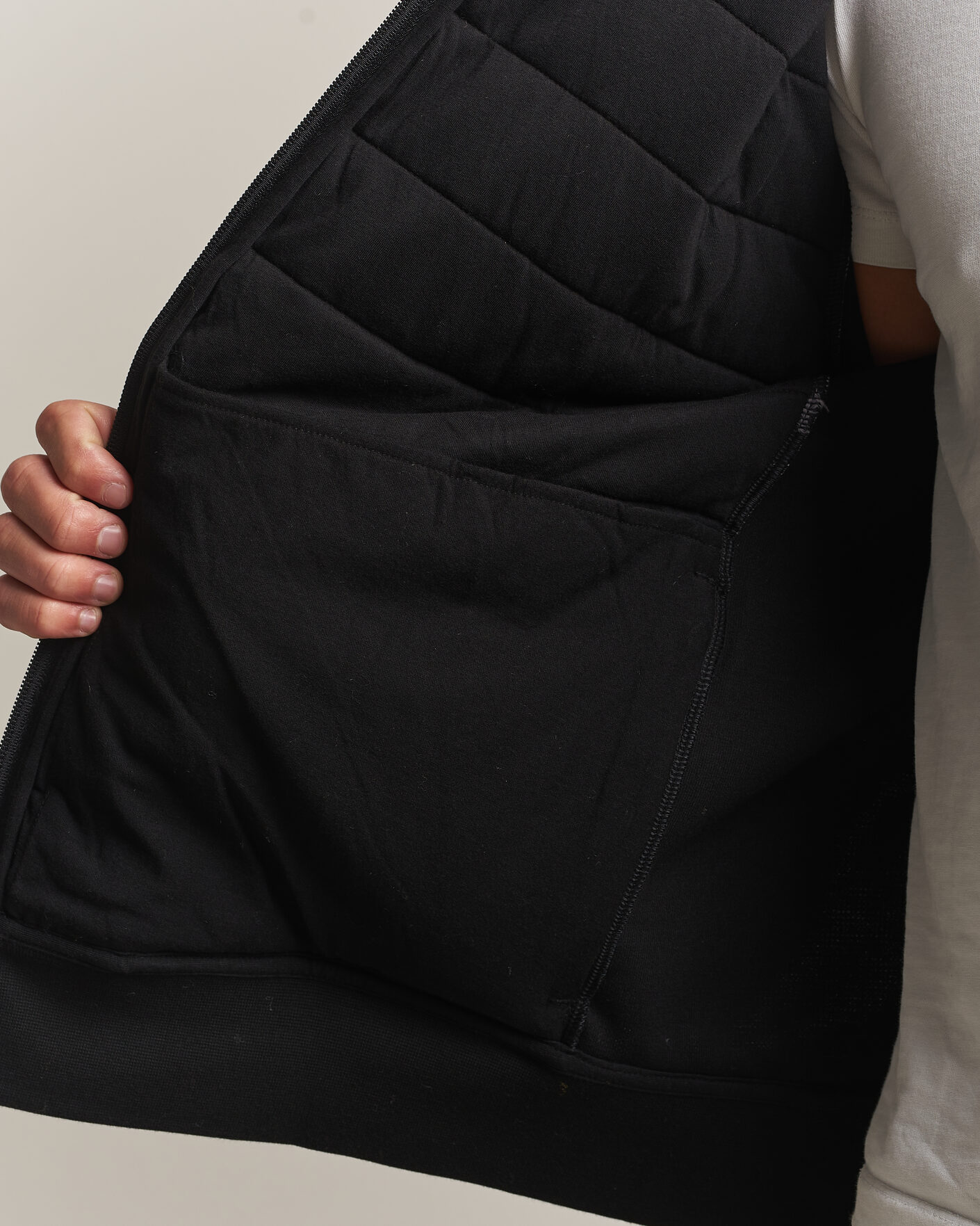 Herre | Gensere | Polo Ralph Lauren | Double Knitted Jaquard Full Zip Hoodie Polo Black
