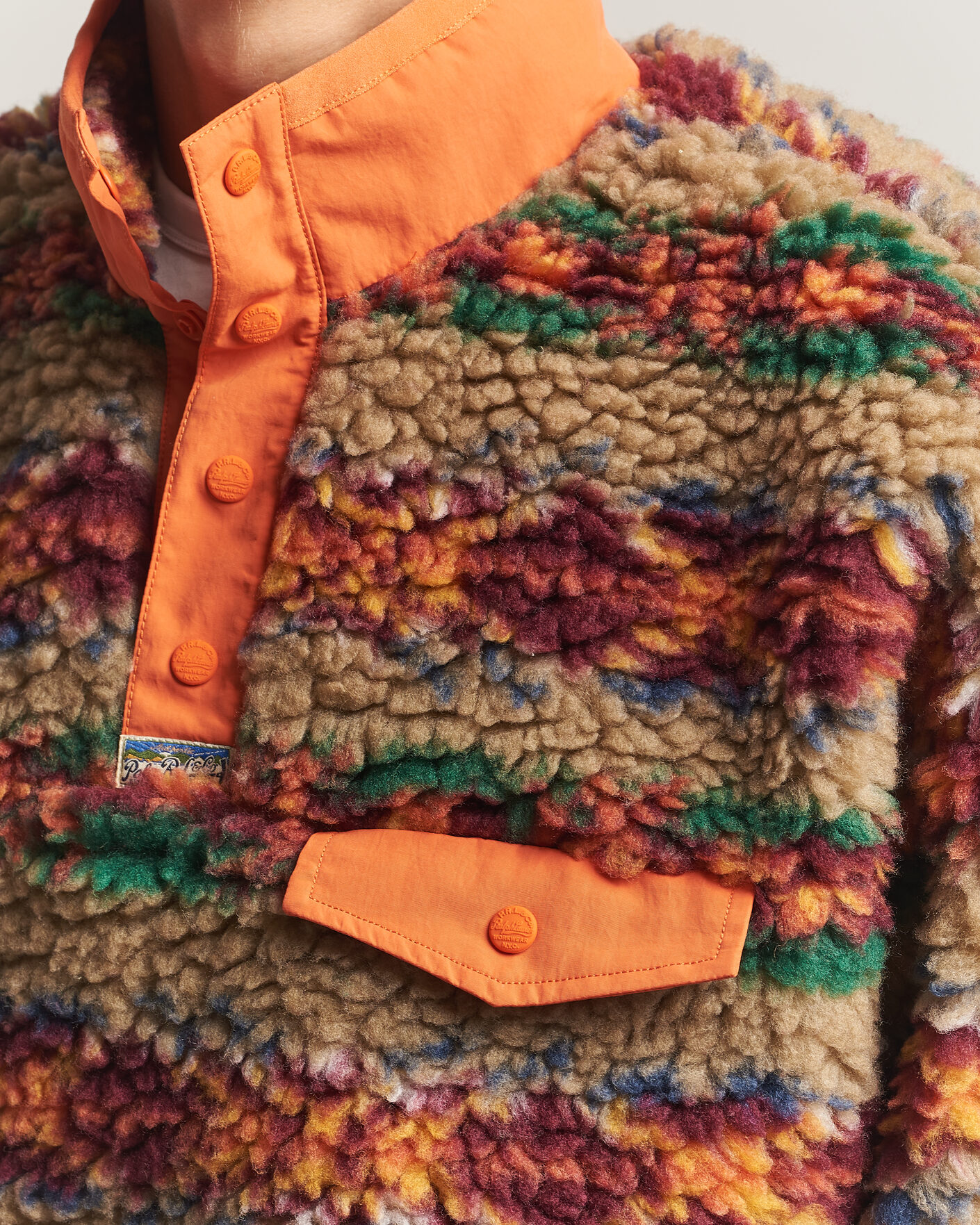 Herre | Gensere | Polo Ralph Lauren | Shaggy Hi Pile Red Rock Fairisle