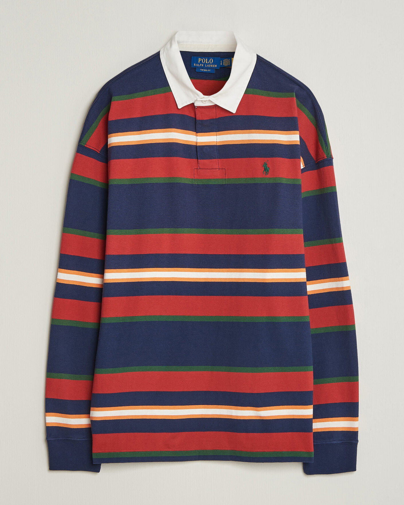 Herre | Gensere | Polo Ralph Lauren | Knitted Rugby Pullover Newport Navy Multi