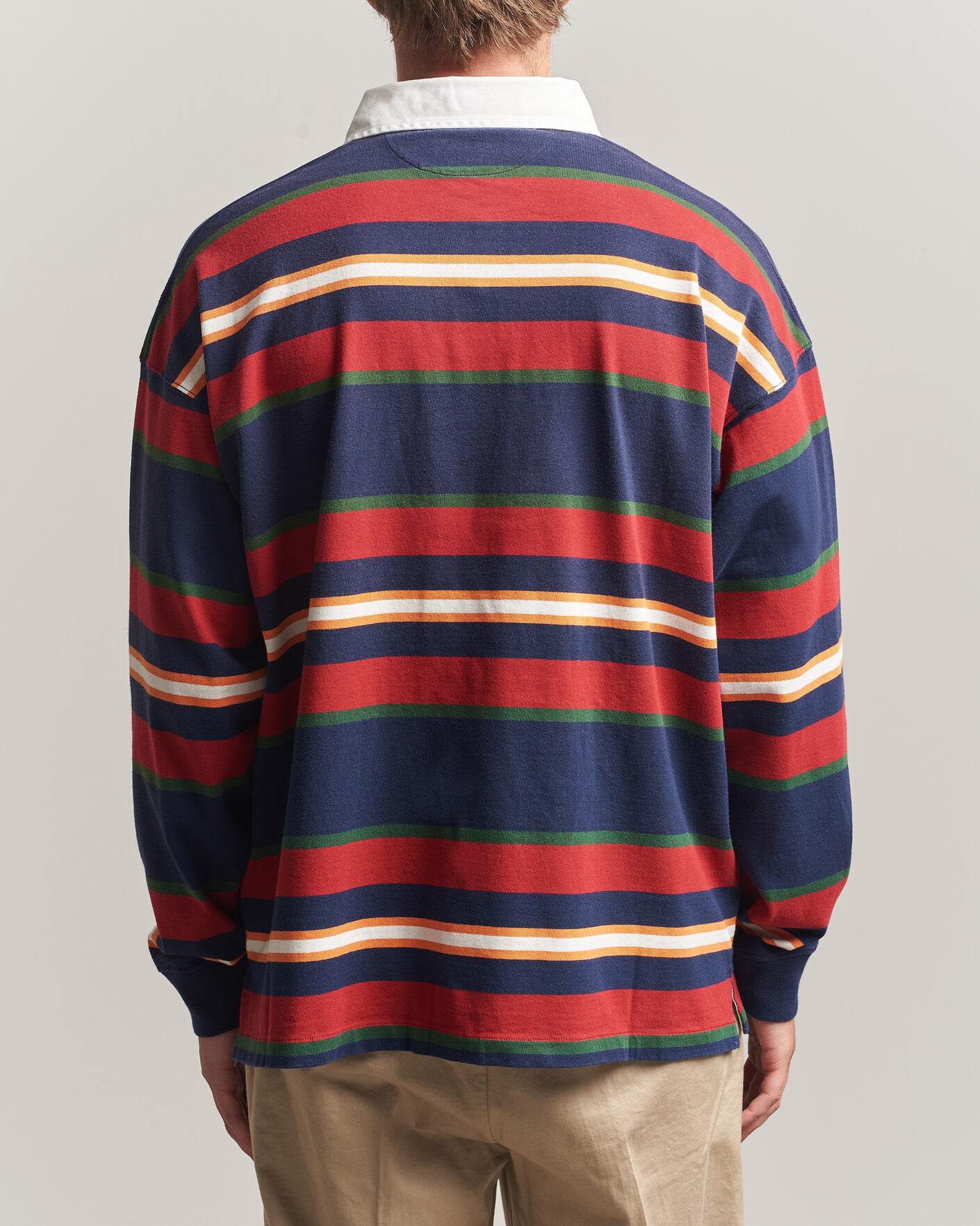 Herre | Gensere | Polo Ralph Lauren | Knitted Rugby Pullover Newport Navy Multi