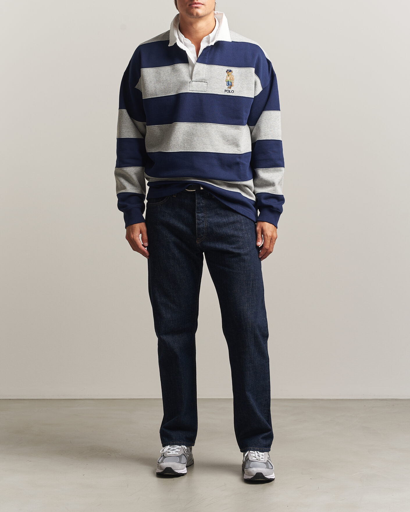 Herre | Gensere | Polo Ralph Lauren | Rugby Pullover Navy/Andover Heather
