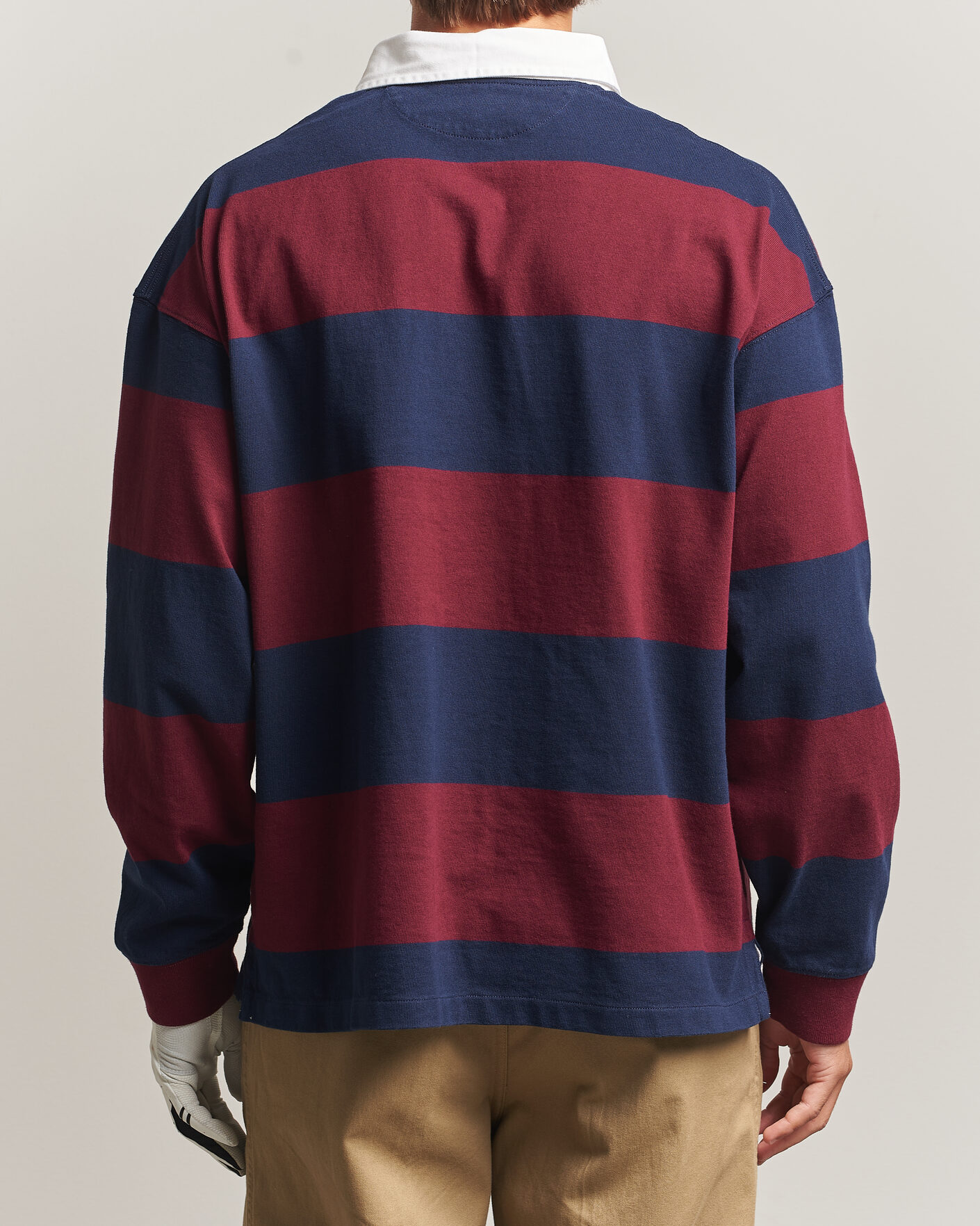 Herre | Gensere | RLX Ralph Lauren | Polo Ralph Lauren Rugby Long Sleeve Jersey Polo Classic Wine/Navy