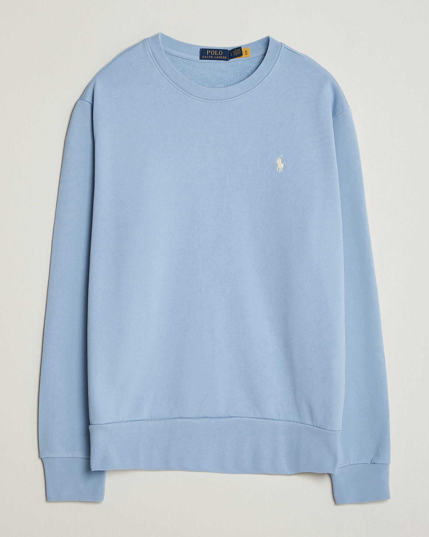 Herre | Gensere | Polo Ralph Lauren | Loopback Terry Sweatshirt Chambray Blue