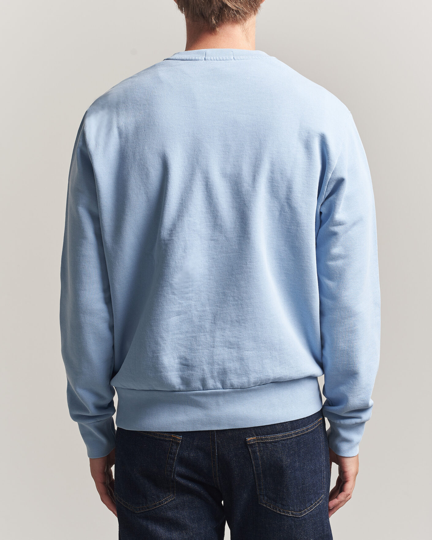 Herre | Gensere | Polo Ralph Lauren | Loopback Terry Sweatshirt Chambray Blue