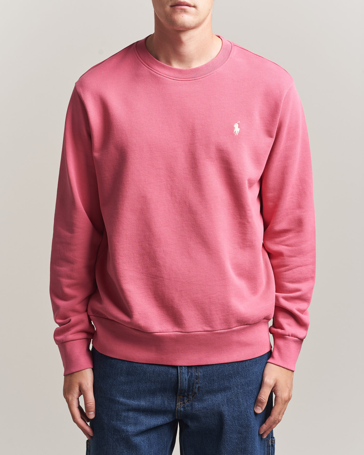 Herre | Gensere | Polo Ralph Lauren | Loopback Terry Sweatshirt Terrance Pink