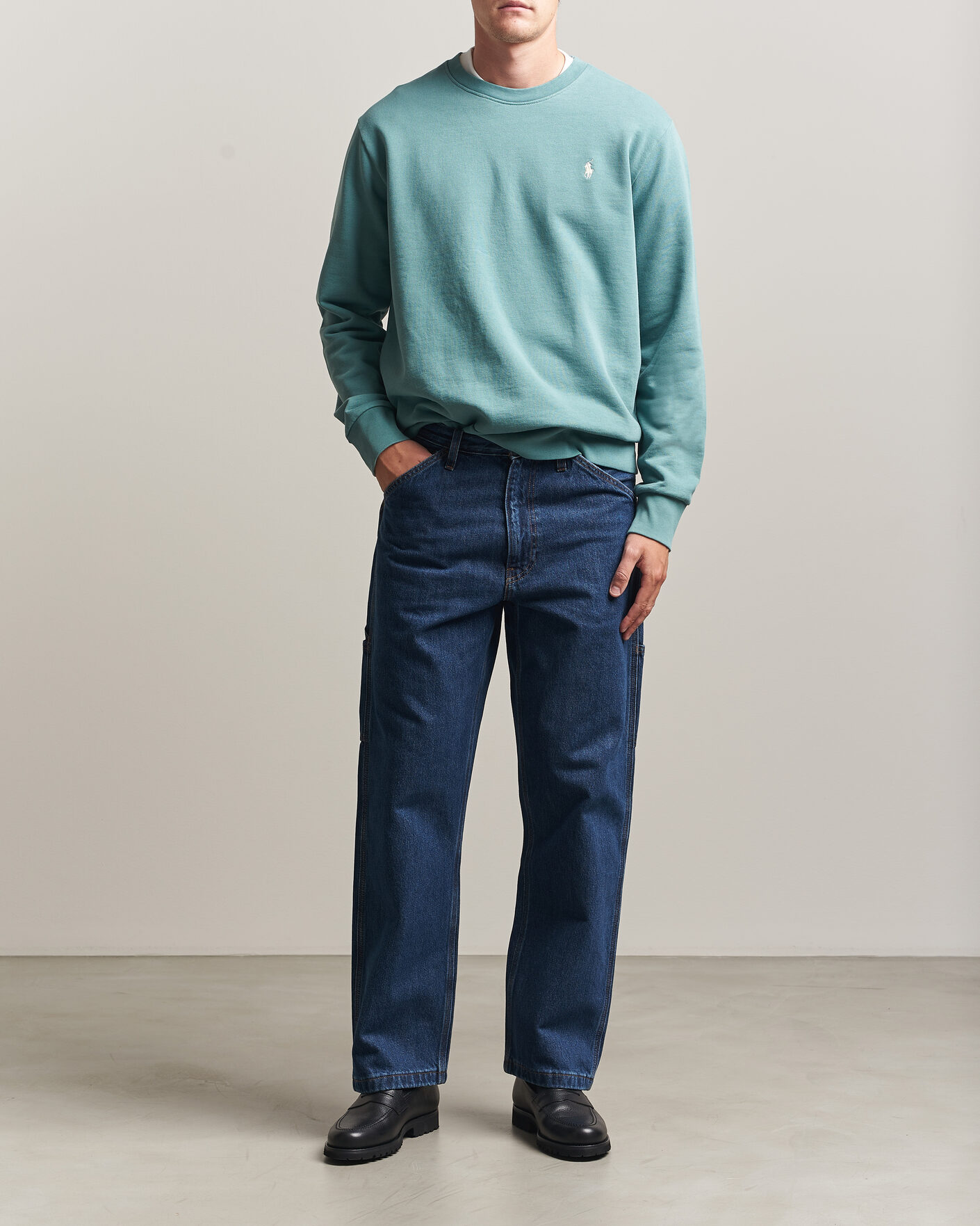 Herre | Gensere | Polo Ralph Lauren | Loopback Terry Sweatshirt Greenscape
