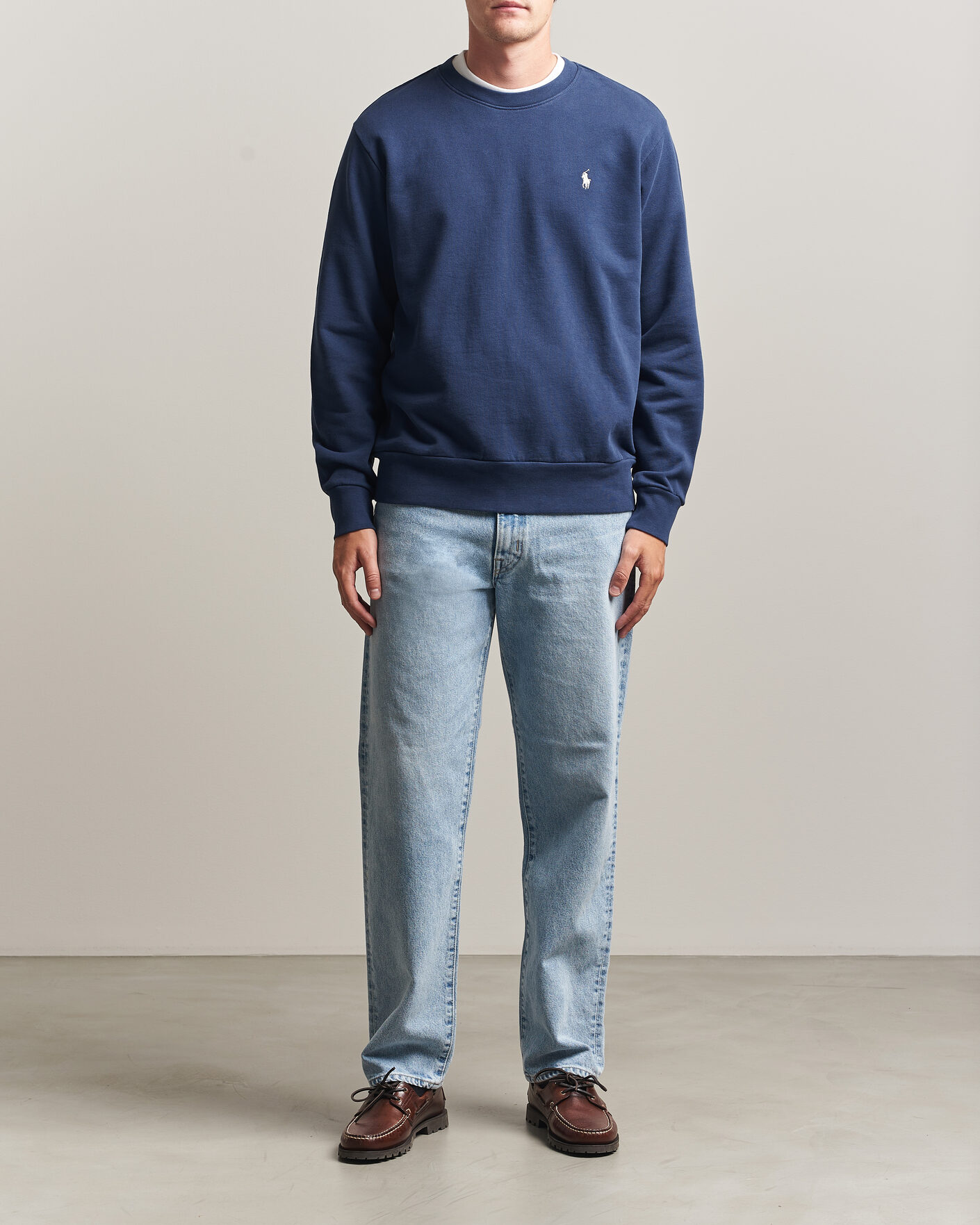 Herre | Gensere | Polo Ralph Lauren | Loopback Terry Sweatshirt Cruise Navy