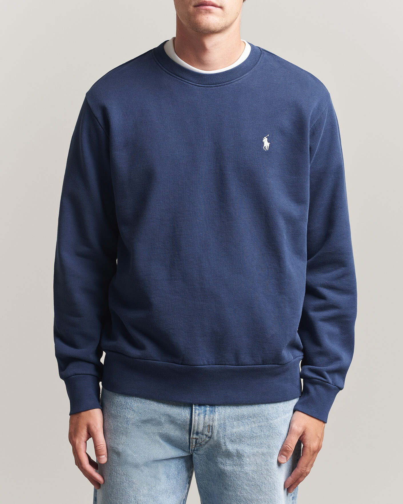 Herre | Gensere | Polo Ralph Lauren | Loopback Terry Sweatshirt Cruise Navy