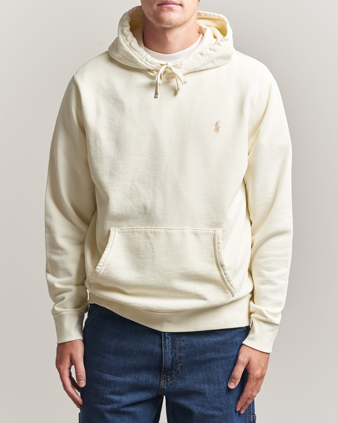 Herre | Gensere | Polo Ralph Lauren | Loopback Terry Hoodie Clubhouse Cream