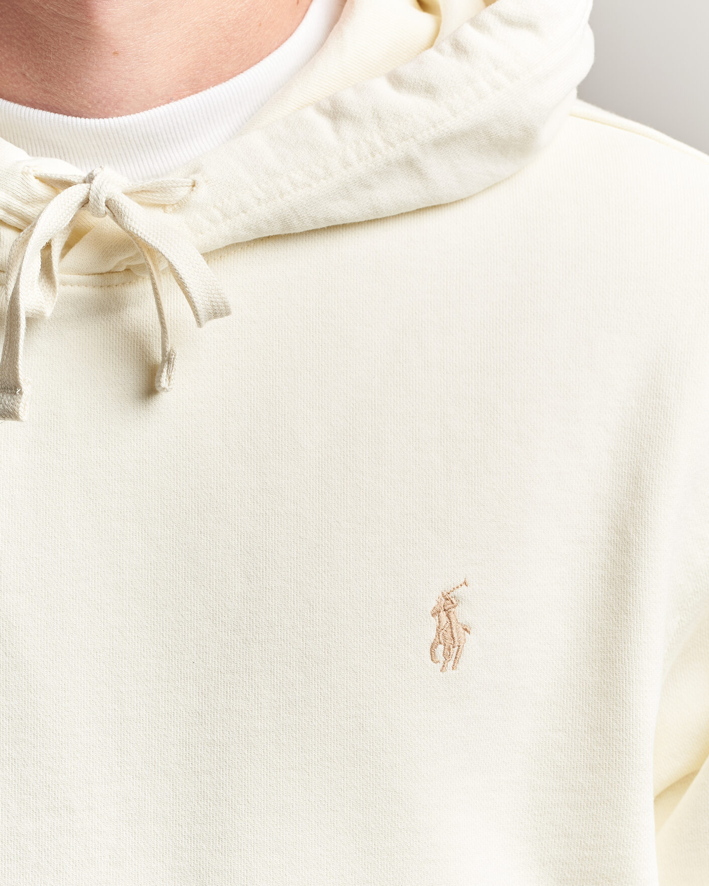 Herre | Gensere | Polo Ralph Lauren | Loopback Terry Hoodie Clubhouse Cream