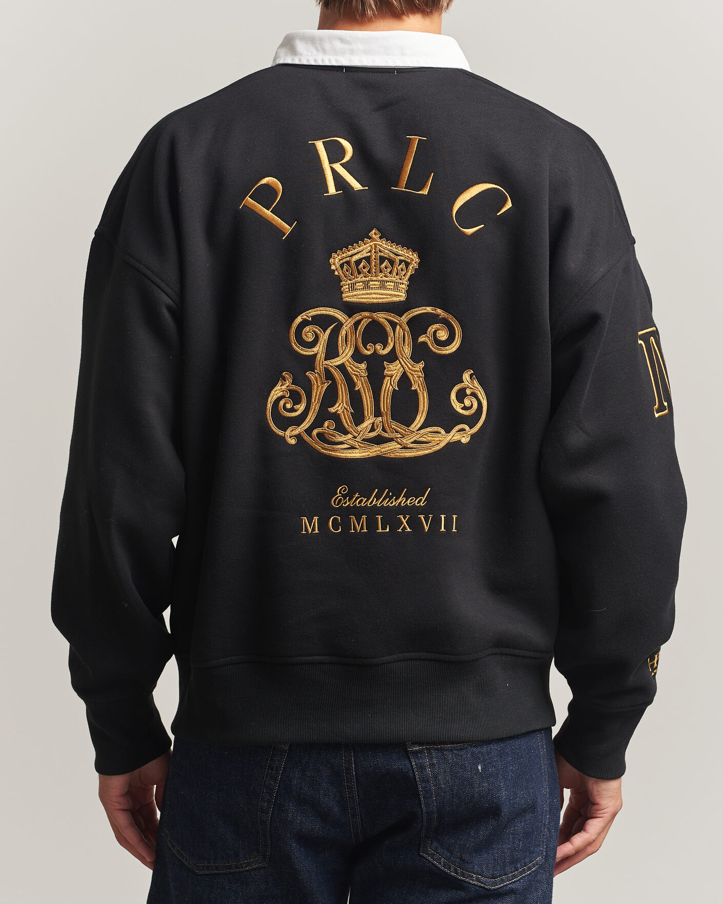 Herre | Gensere | Polo Ralph Lauren | Magic Fleece Printed Sweatshirt Polo Black