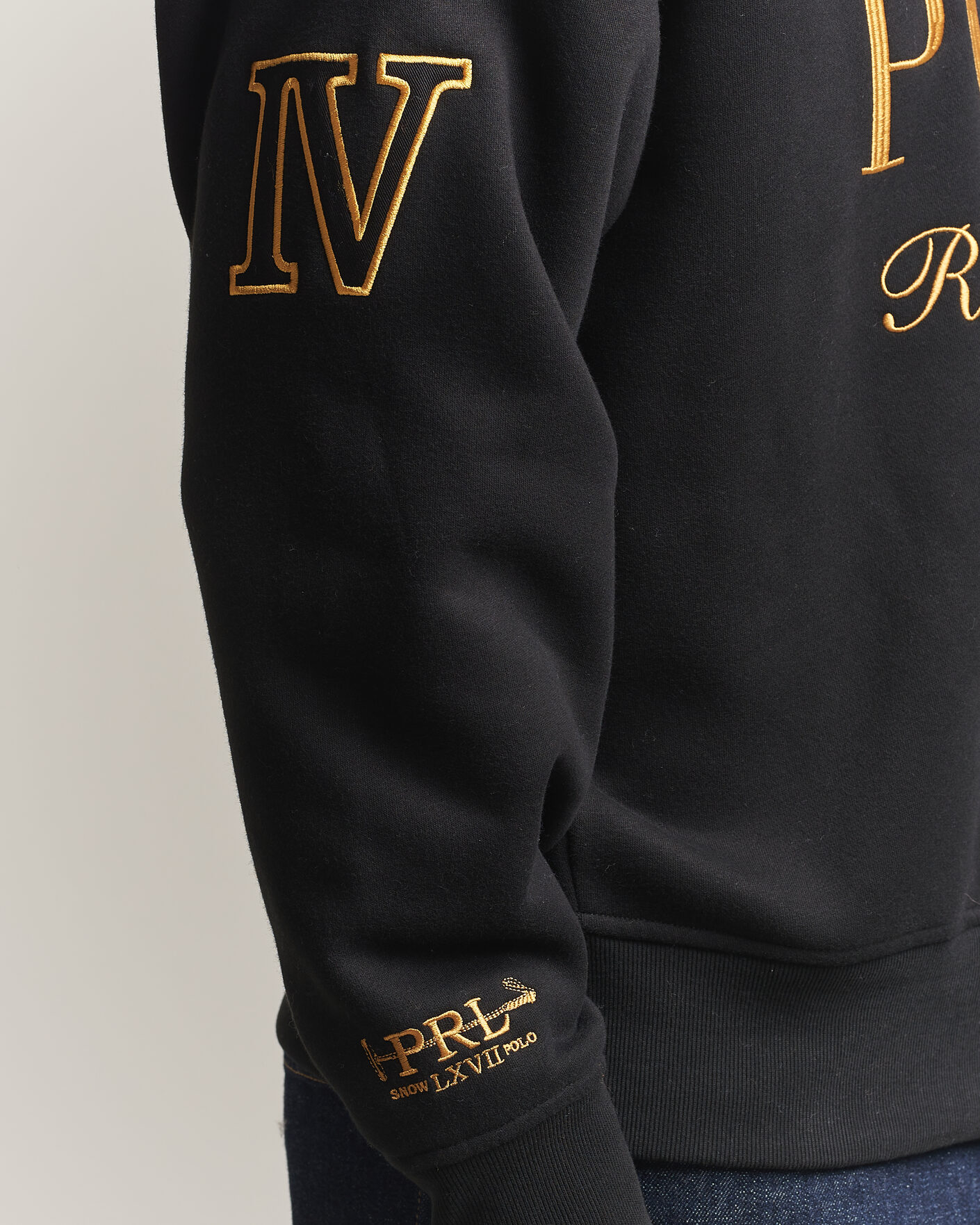 Herre | Gensere | Polo Ralph Lauren | Magic Fleece Printed Sweatshirt Polo Black