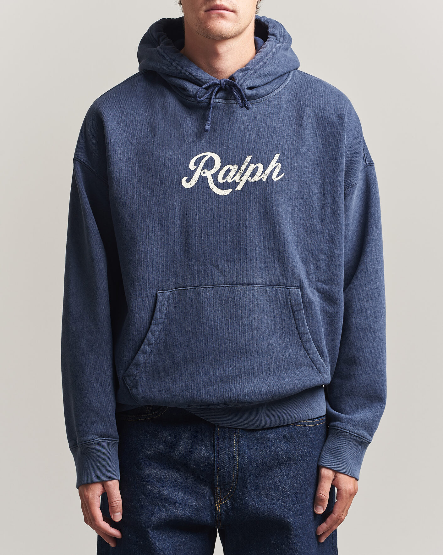 Herre | Gensere | Polo Ralph Lauren | Vintage Fleece Logo Hoodie Dark Cobalt