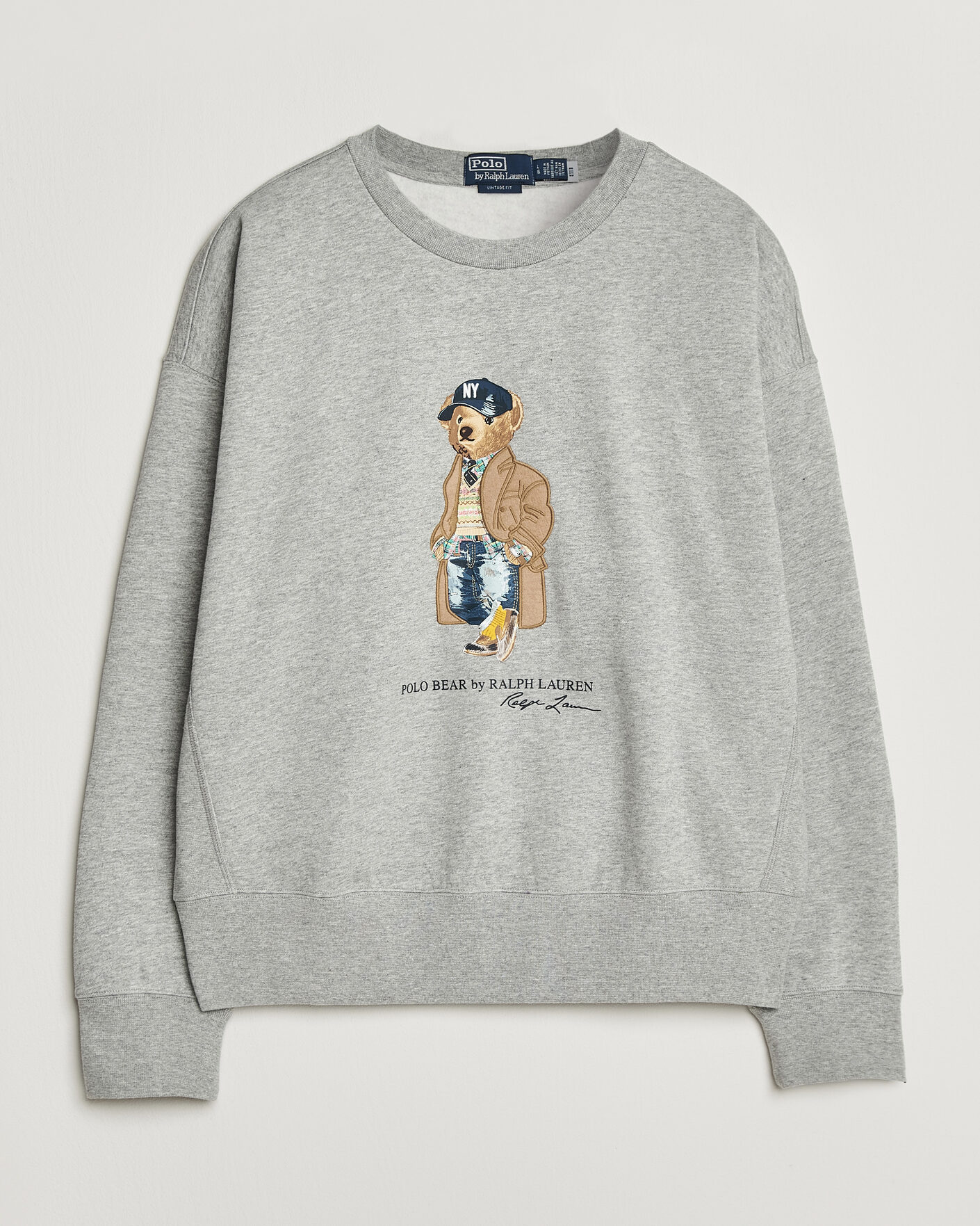Herre | Gensere | Polo Ralph Lauren | Athletic Fleece Bear Sweatshirt Andover Heather