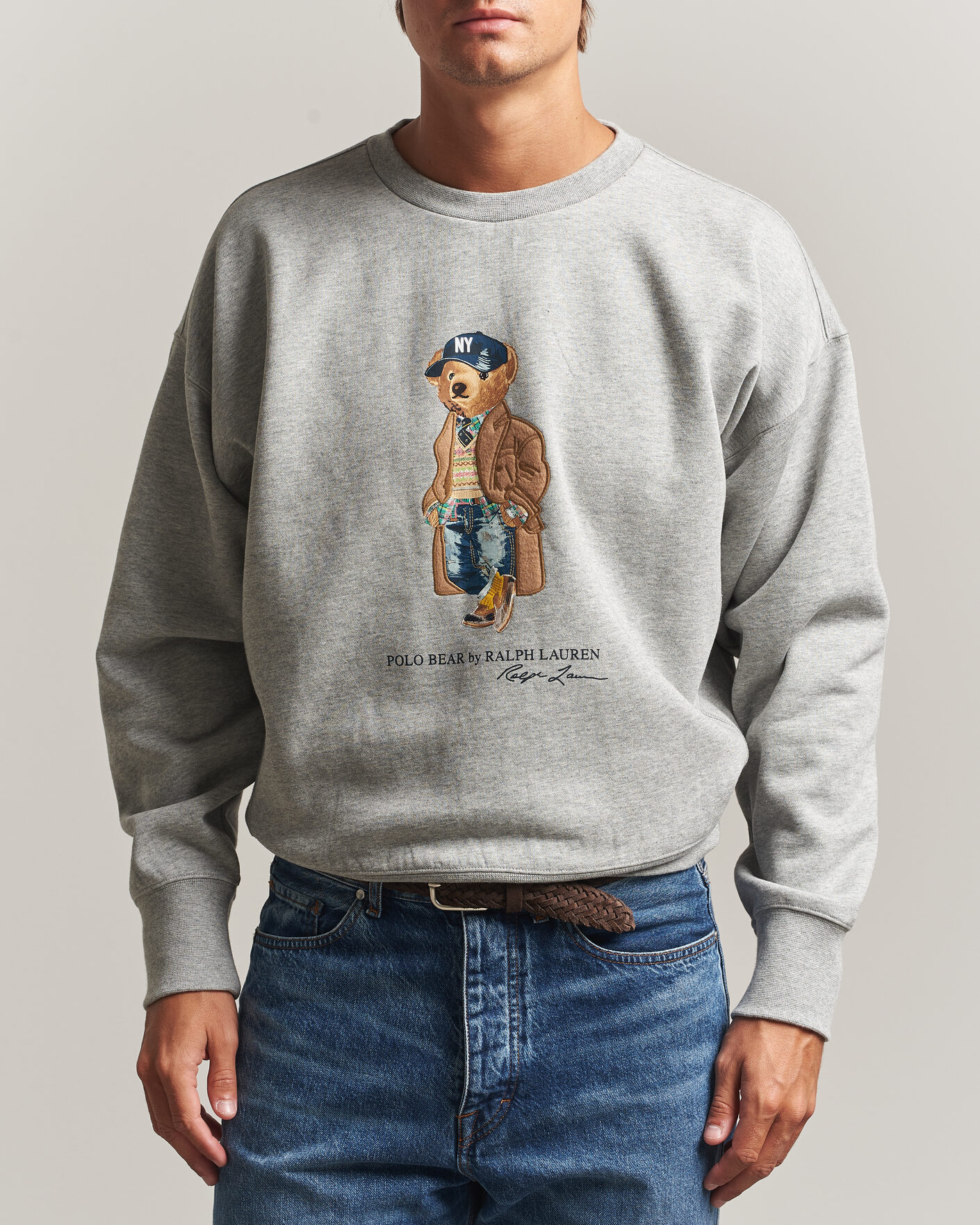 Herre | Gensere | Polo Ralph Lauren | Athletic Fleece Bear Sweatshirt Andover Heather
