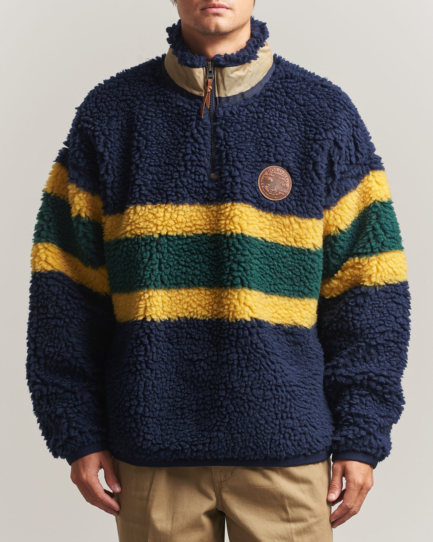 Herre | Gensere | Polo Ralph Lauren | Shaggy Hi Pile Pullover Cruise Navy