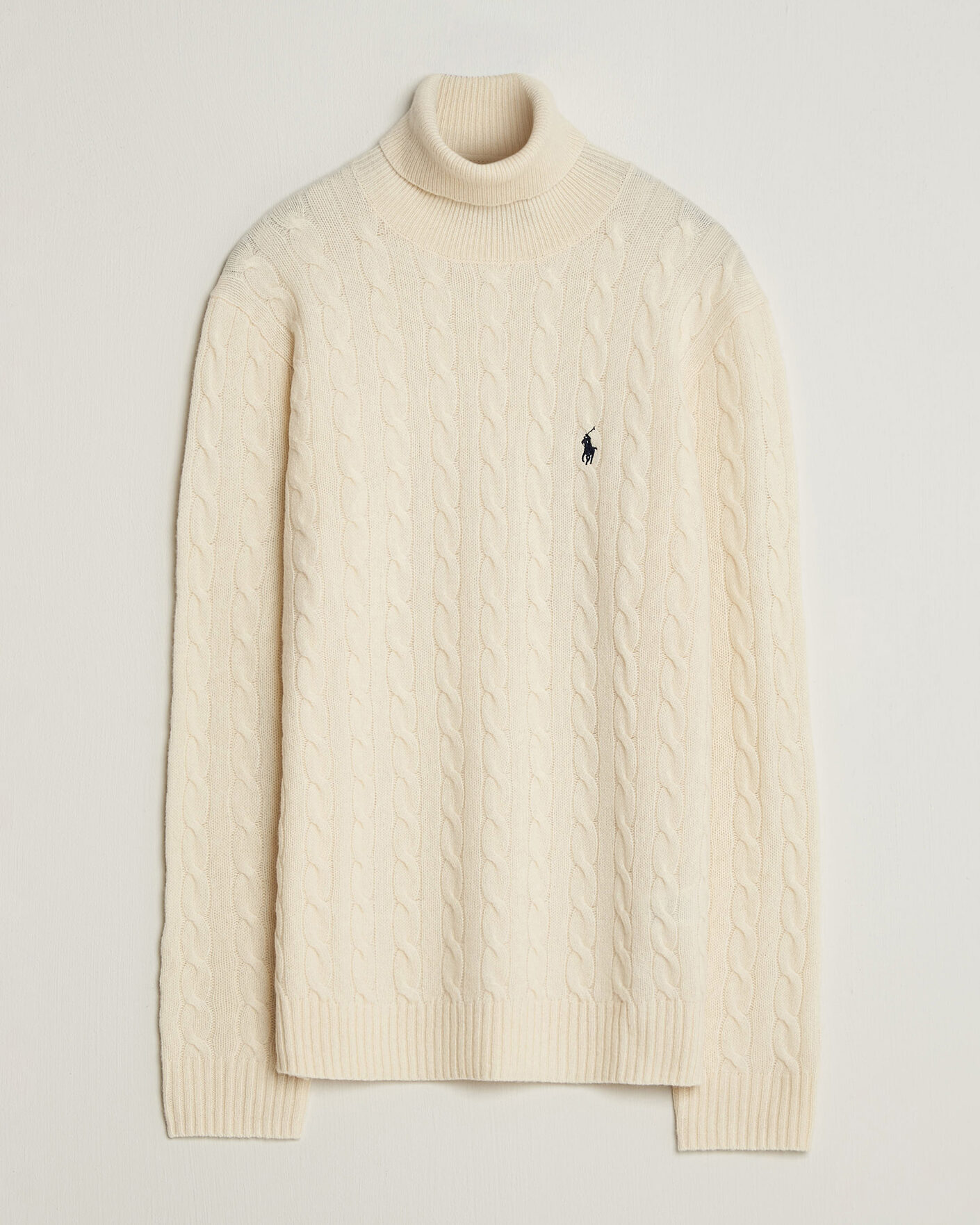 Herre | Gensere | Polo Ralph Lauren | Wool/Cashmere Rollneck Andover Cream