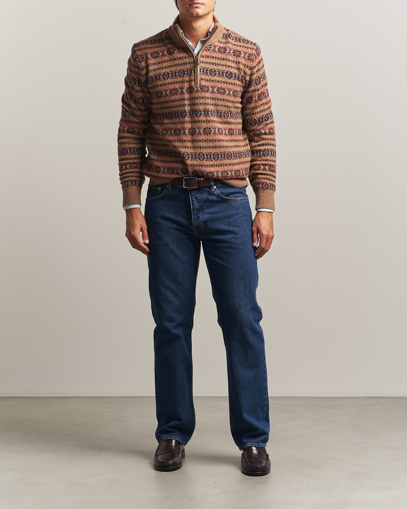 Herre | Gensere | Polo Ralph Lauren | Fair Isle Wool Half-Zip Multi Combo