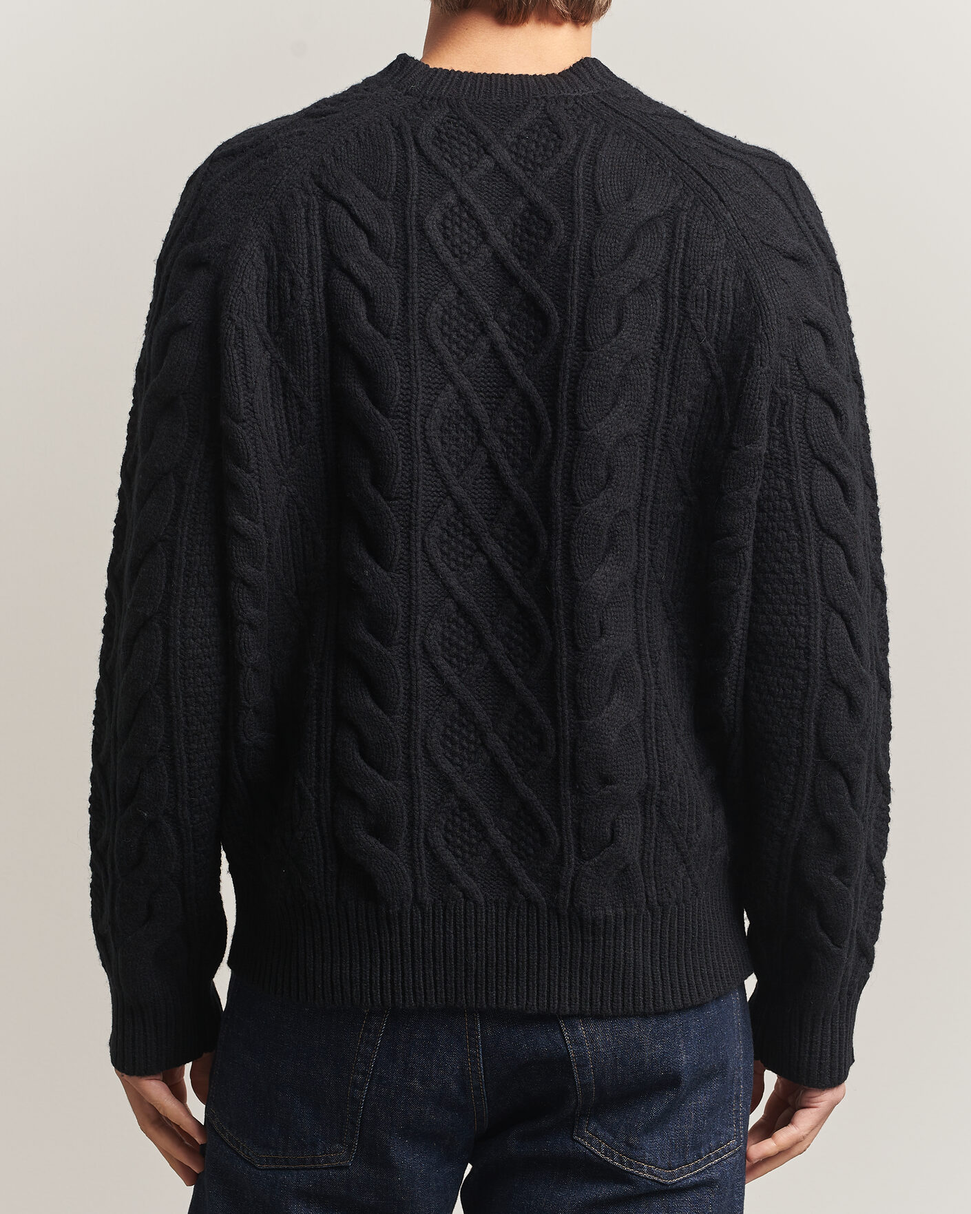 Herre | Gensere | Polo Ralph Lauren | Wool/Alpaca Pullover Polo Black