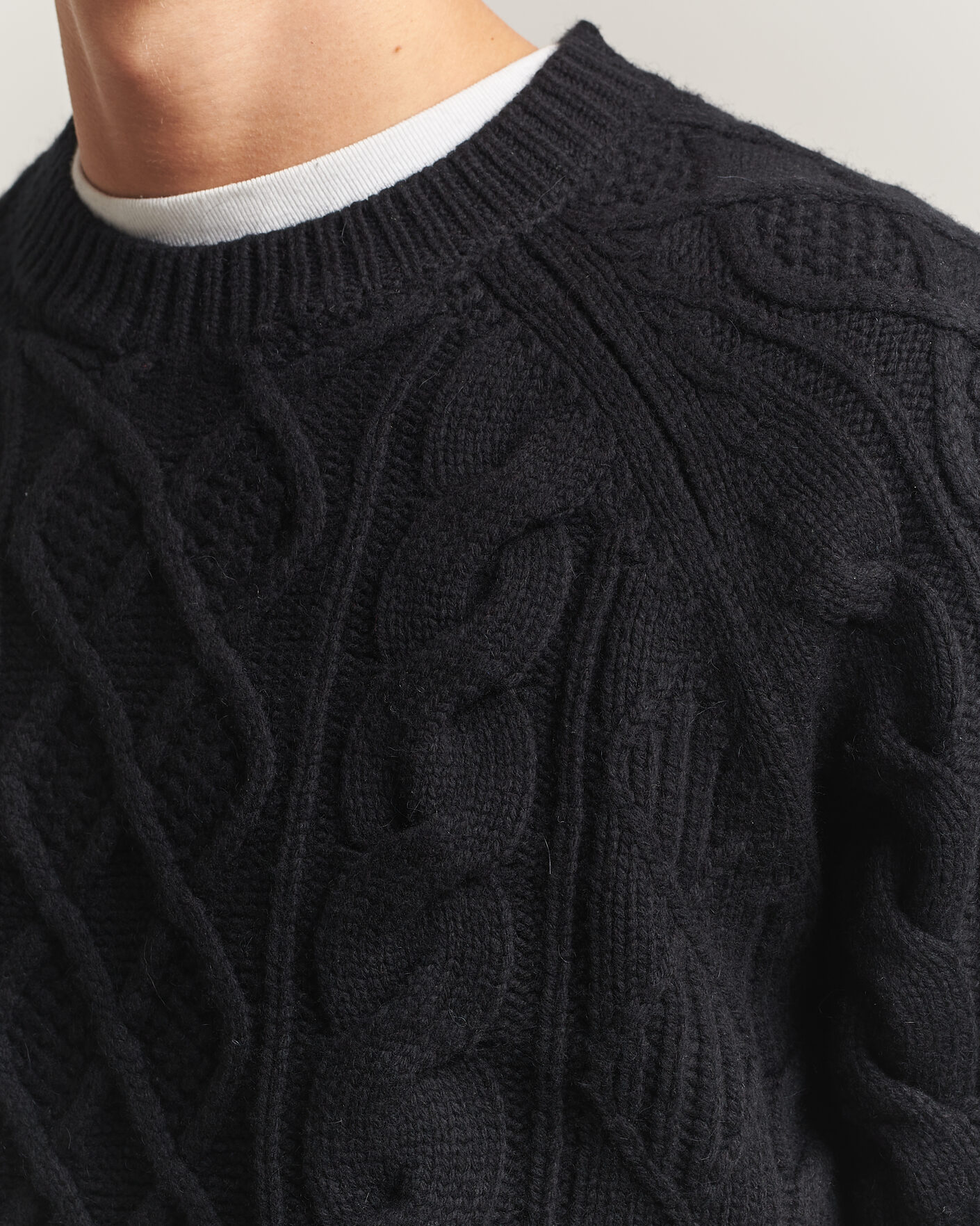 Herre | Gensere | Polo Ralph Lauren | Wool/Alpaca Pullover Polo Black