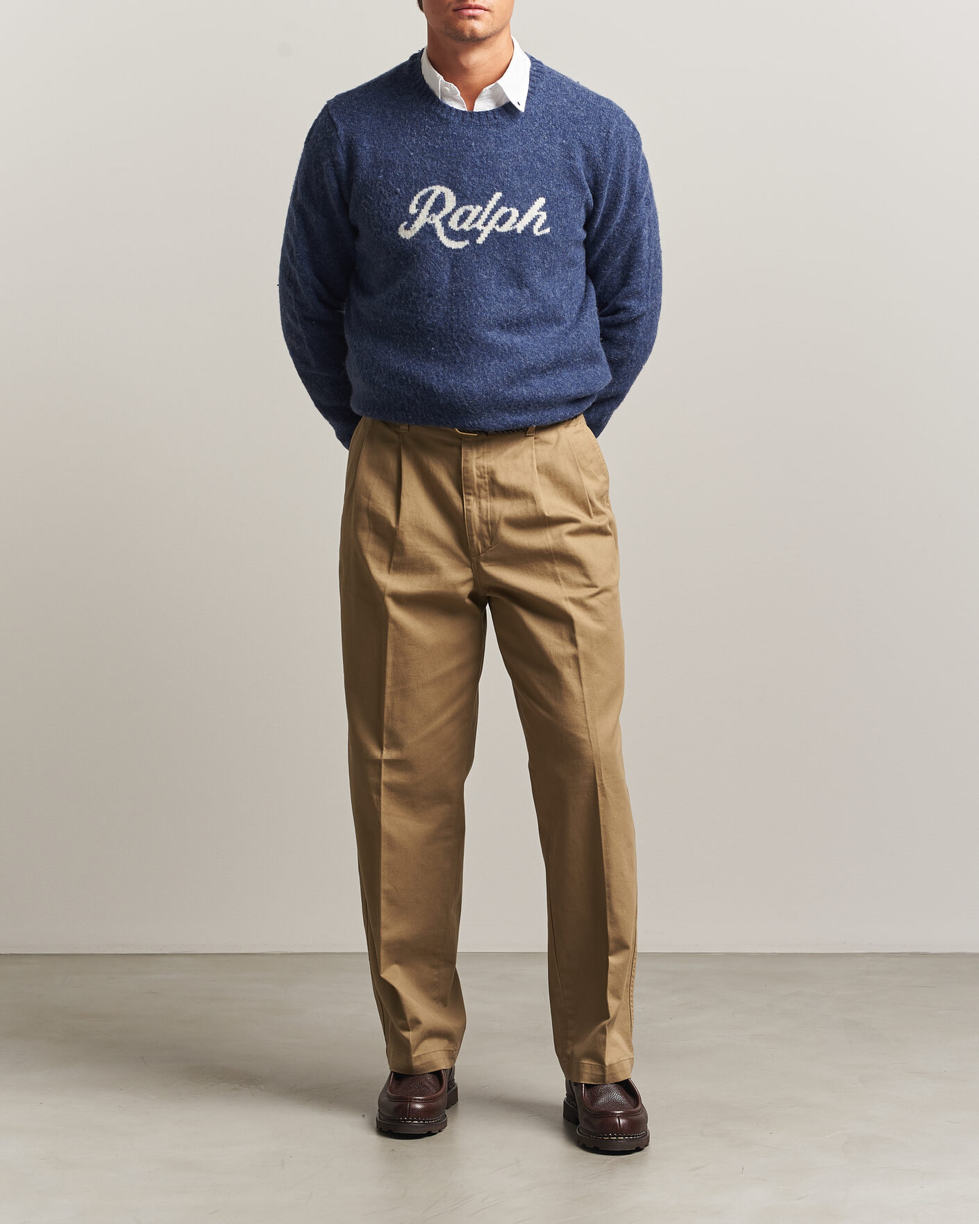 Herre | Gensere | Polo Ralph Lauren | Wool/Cashmere Pullover Navy Combo