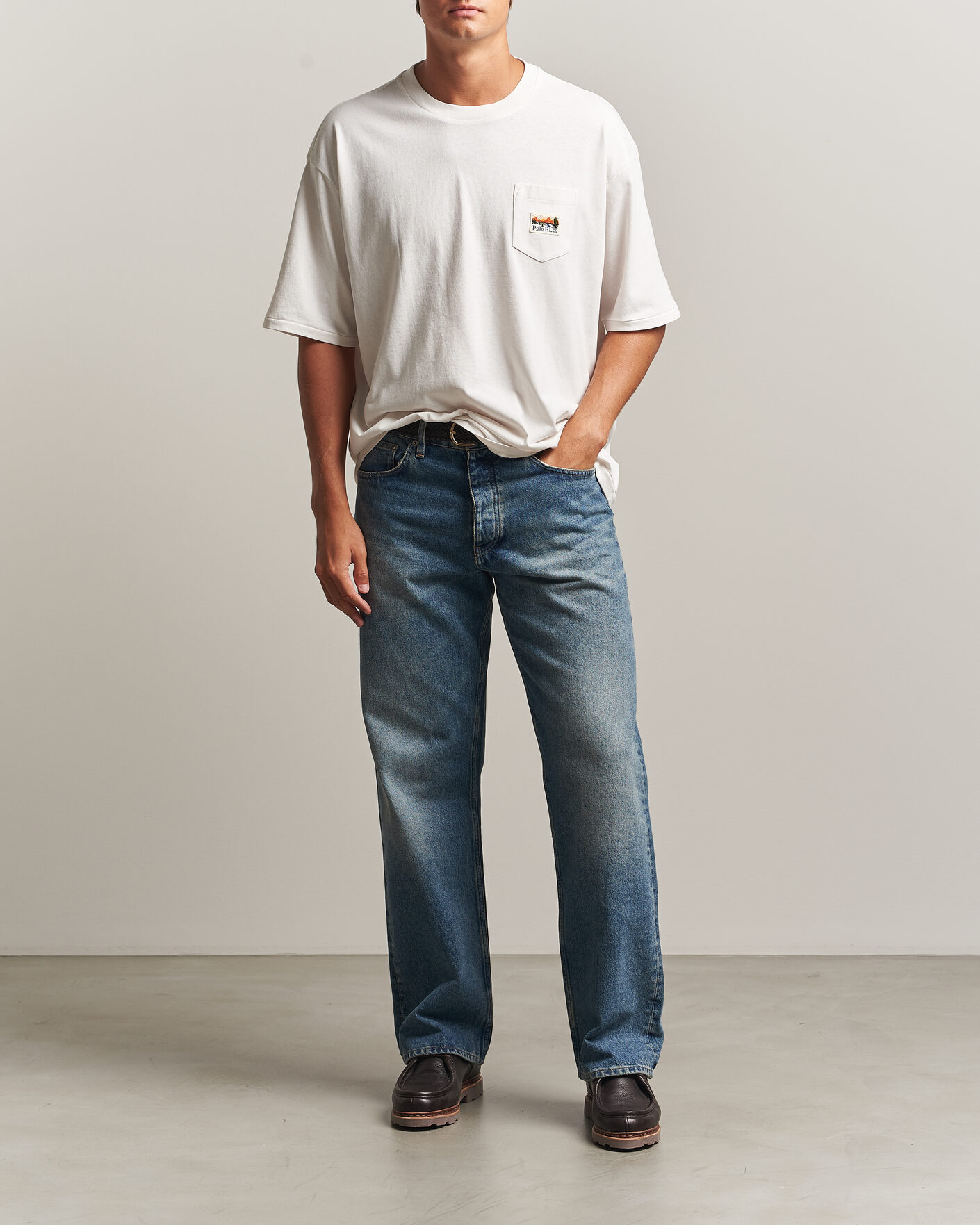 Herre | T-Shirts | Polo Ralph Lauren | Relaxed Fit Print T-Shirt Nevis