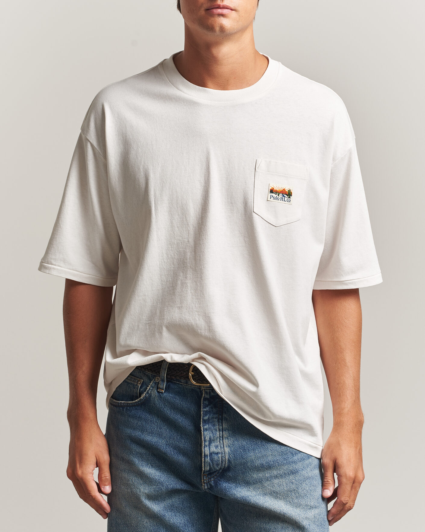 Herre | T-Shirts | Polo Ralph Lauren | Relaxed Fit Print T-Shirt Nevis