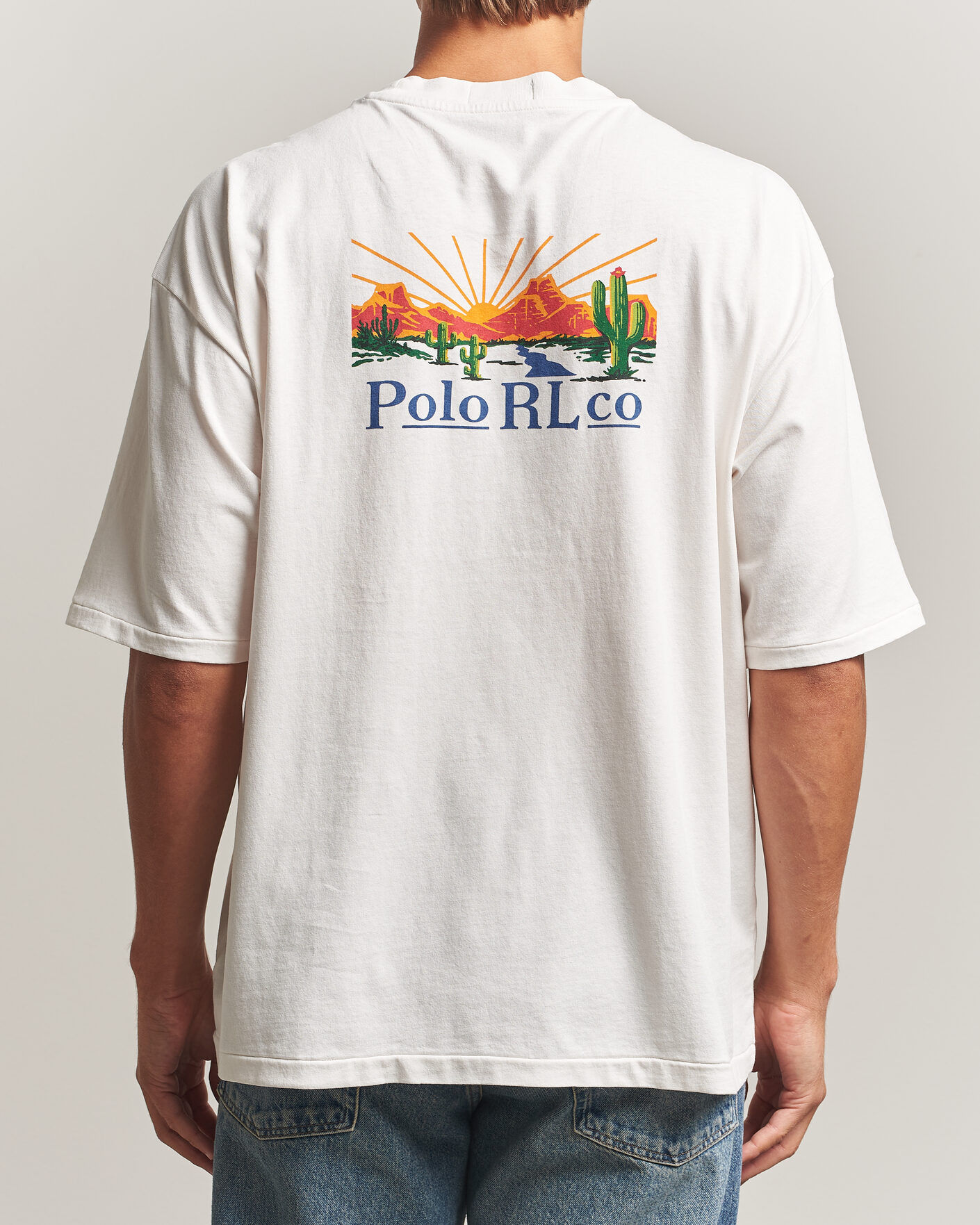 Herre | T-Shirts | Polo Ralph Lauren | Relaxed Fit Print T-Shirt Nevis