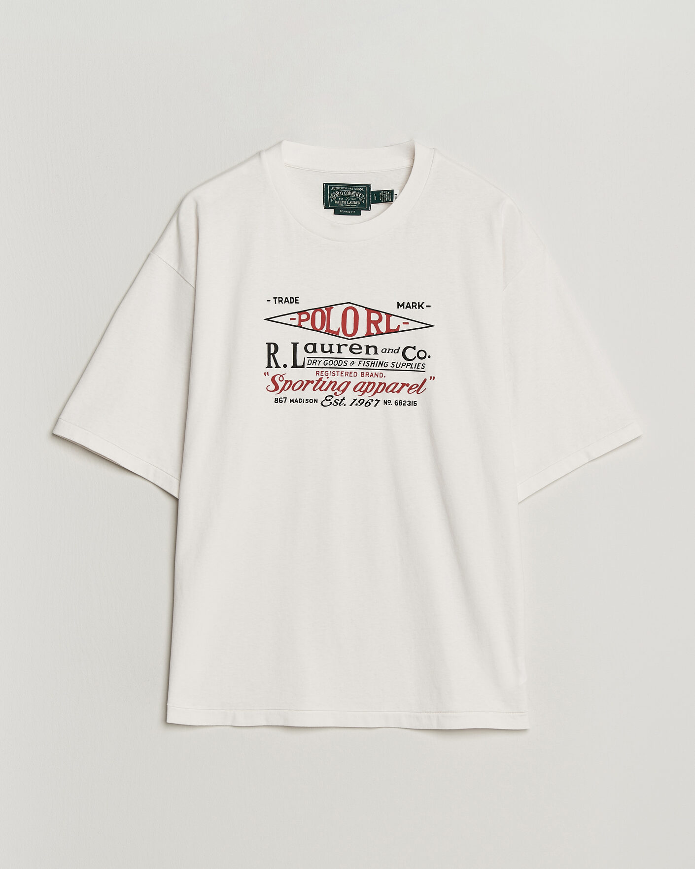 Herre | T-Shirts | Polo Ralph Lauren | Relaxed Fit Print T-Shirt Nevis