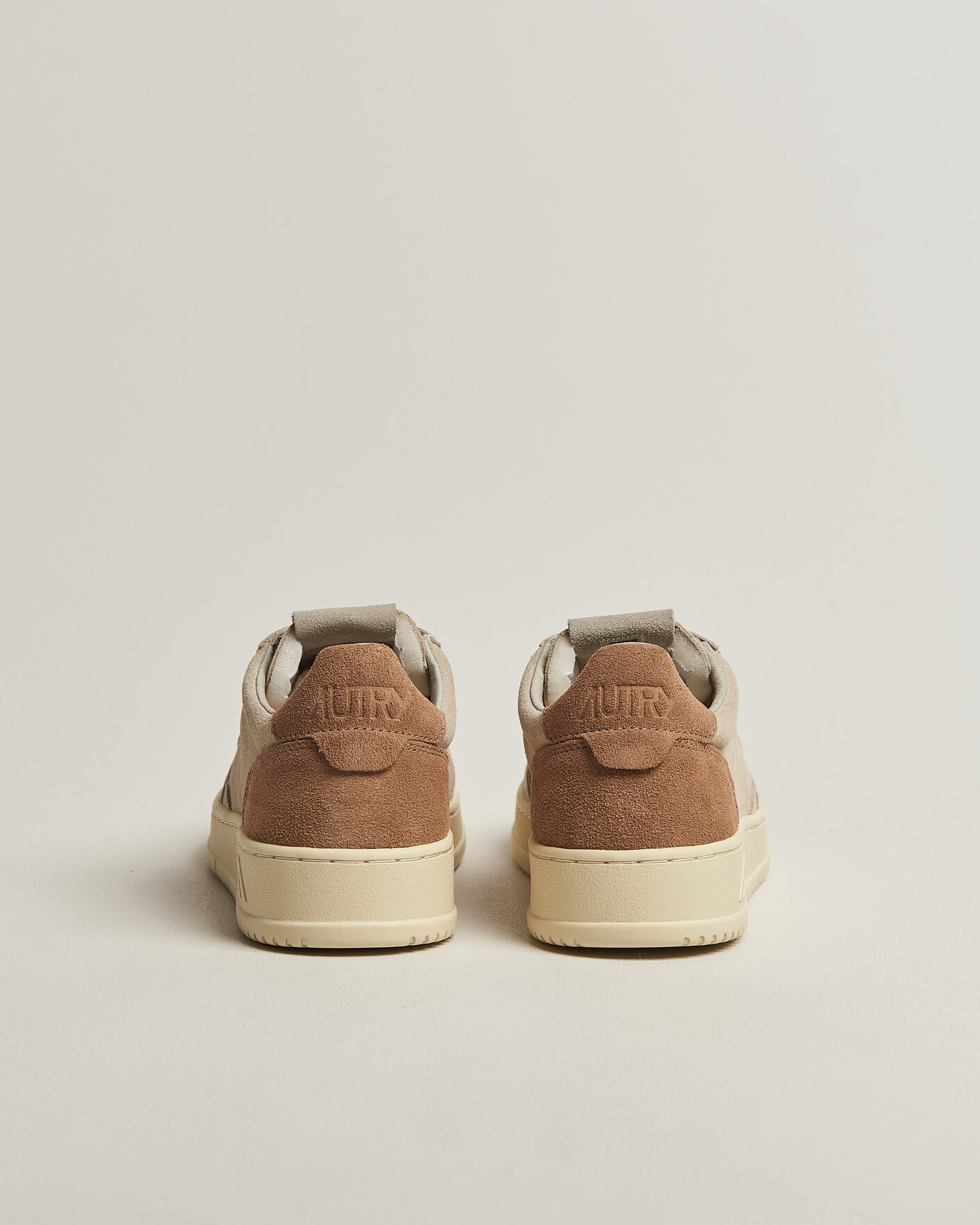 Herre | Sneakers | Autry | Medalist Low Suede Mix Sneaker Brown/Beige/White