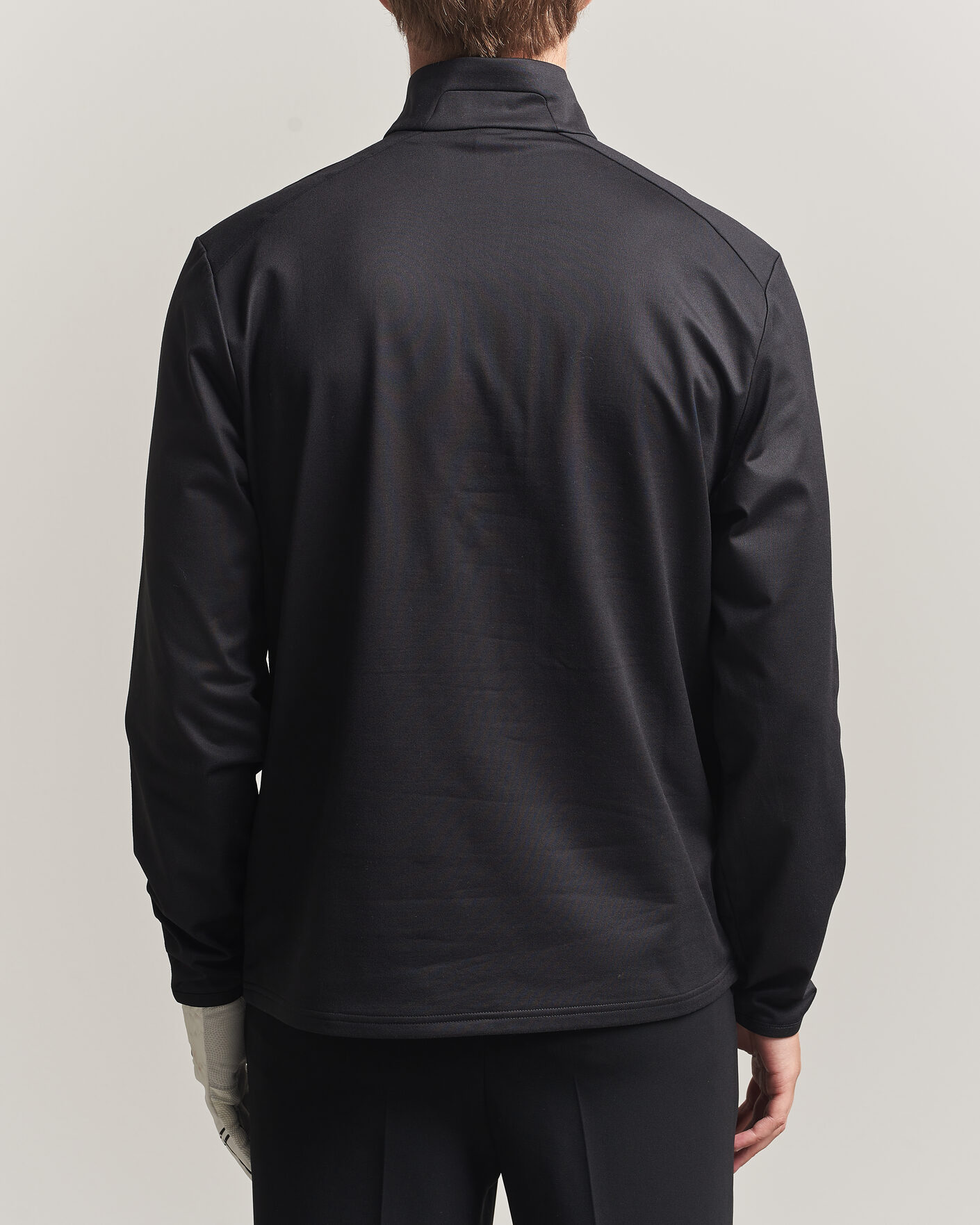 Herre | Golfklær | Polo Ralph Lauren | Luxury Jersey Half Zip Polo Black