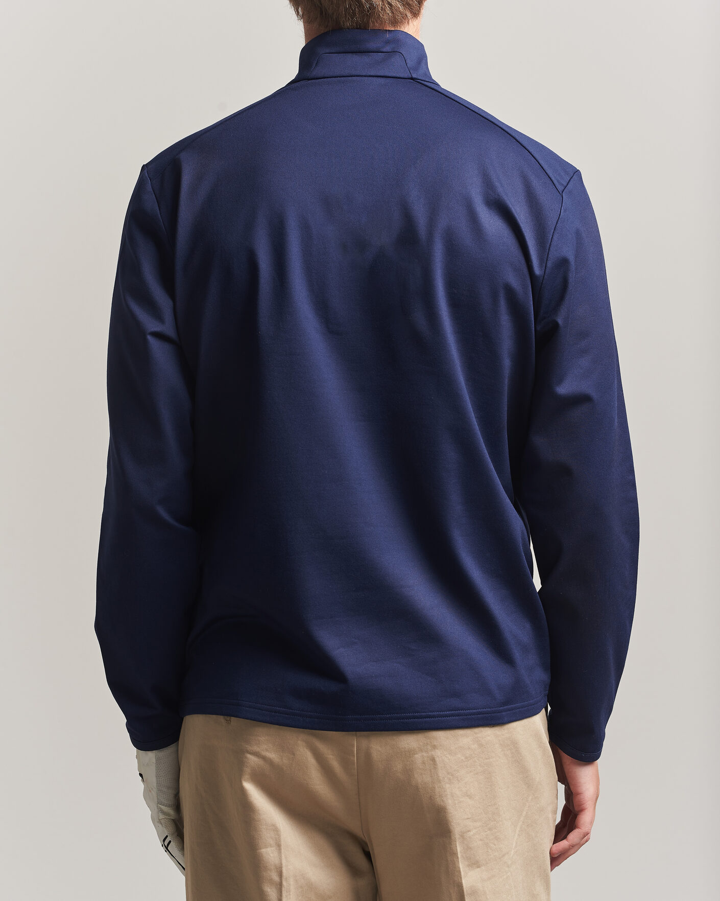 Herre | Golfklær | Polo Ralph Lauren | Luxury Jersey Half Zip Refined Navy