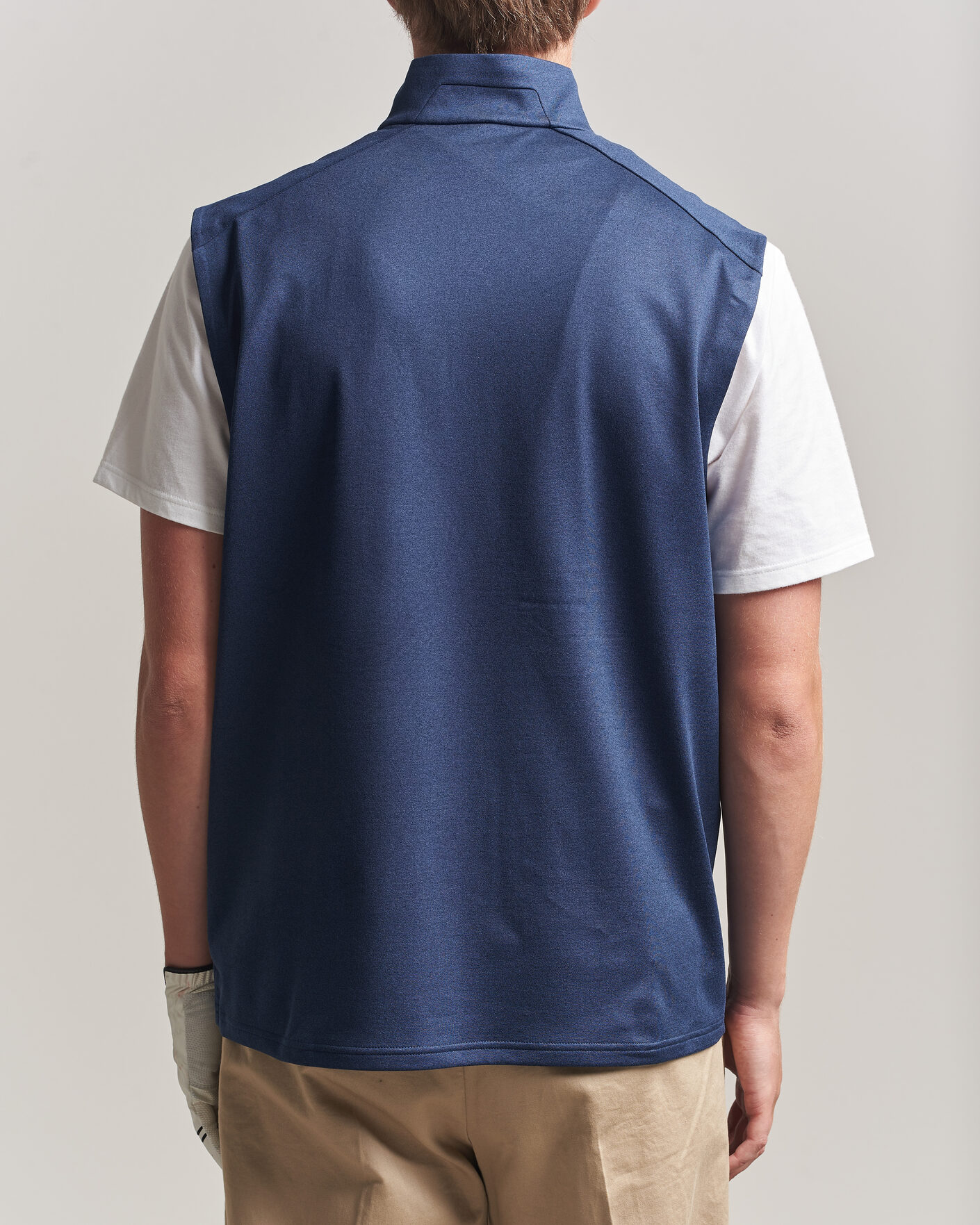 Herre | Gensere | RLX Ralph Lauren | Luxury Jersey Vest Half Zip Spring Navy Heather