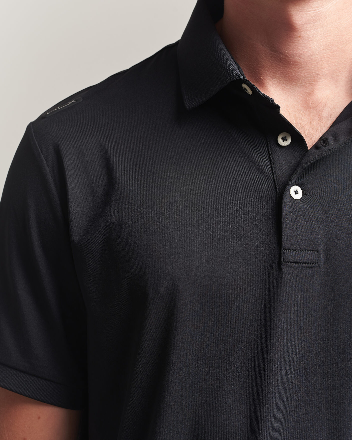 Herre | Pikéer | Polo Ralph Lauren | Airflow Polo Polo Black