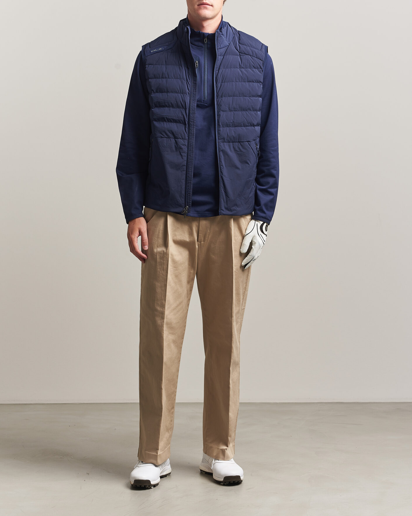 Herre | Gensere | RLX Ralph Lauren | Full Zip Golf Vest Refined Navy