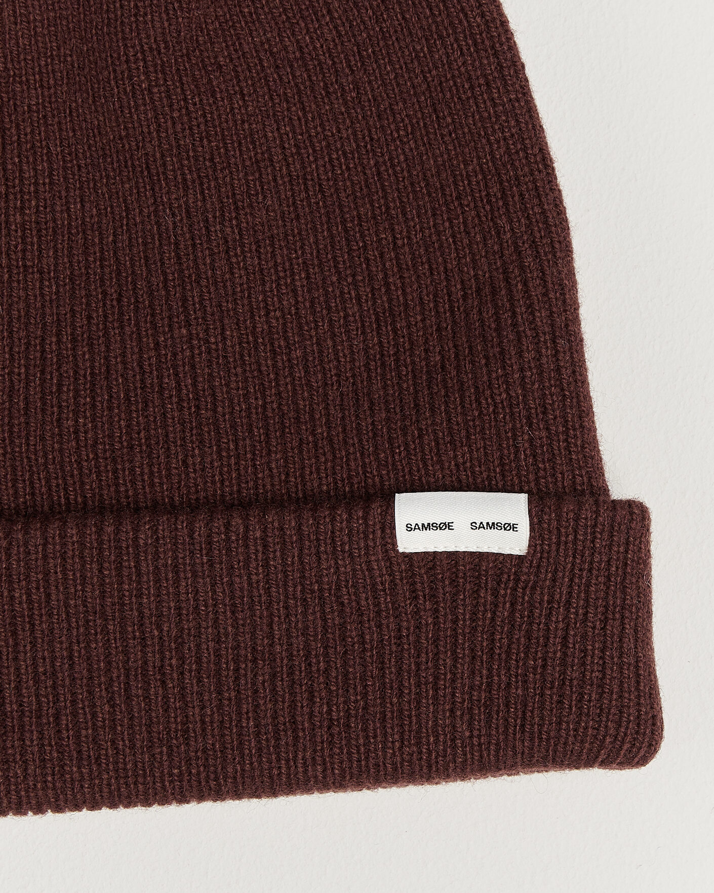 Herre | Luer | Samsøe Samsøe | The Wool Beanie Bitter Chocolate