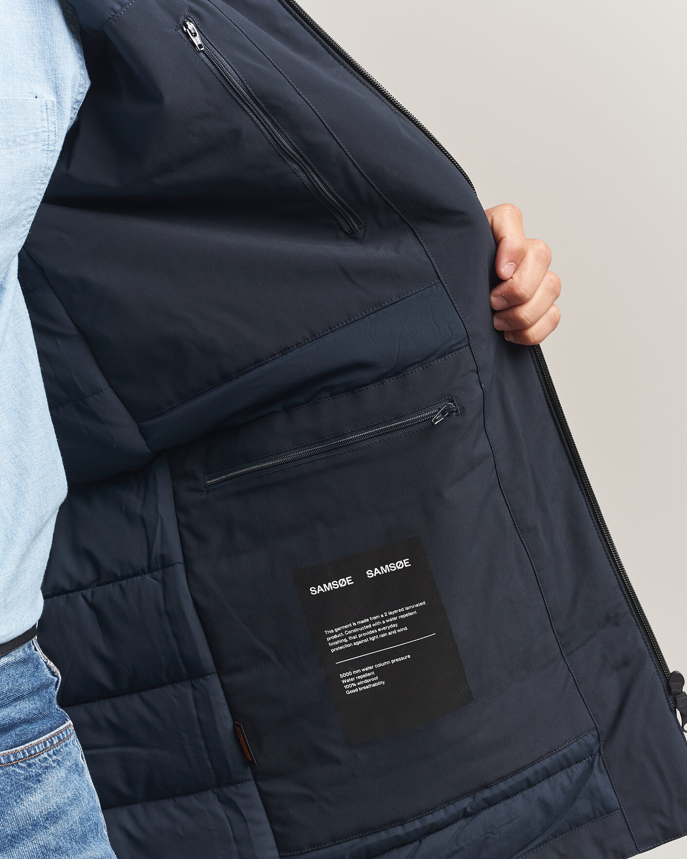 Herre | Jakker | Samsøe Samsøe | Claus Down Parka Salute Navy