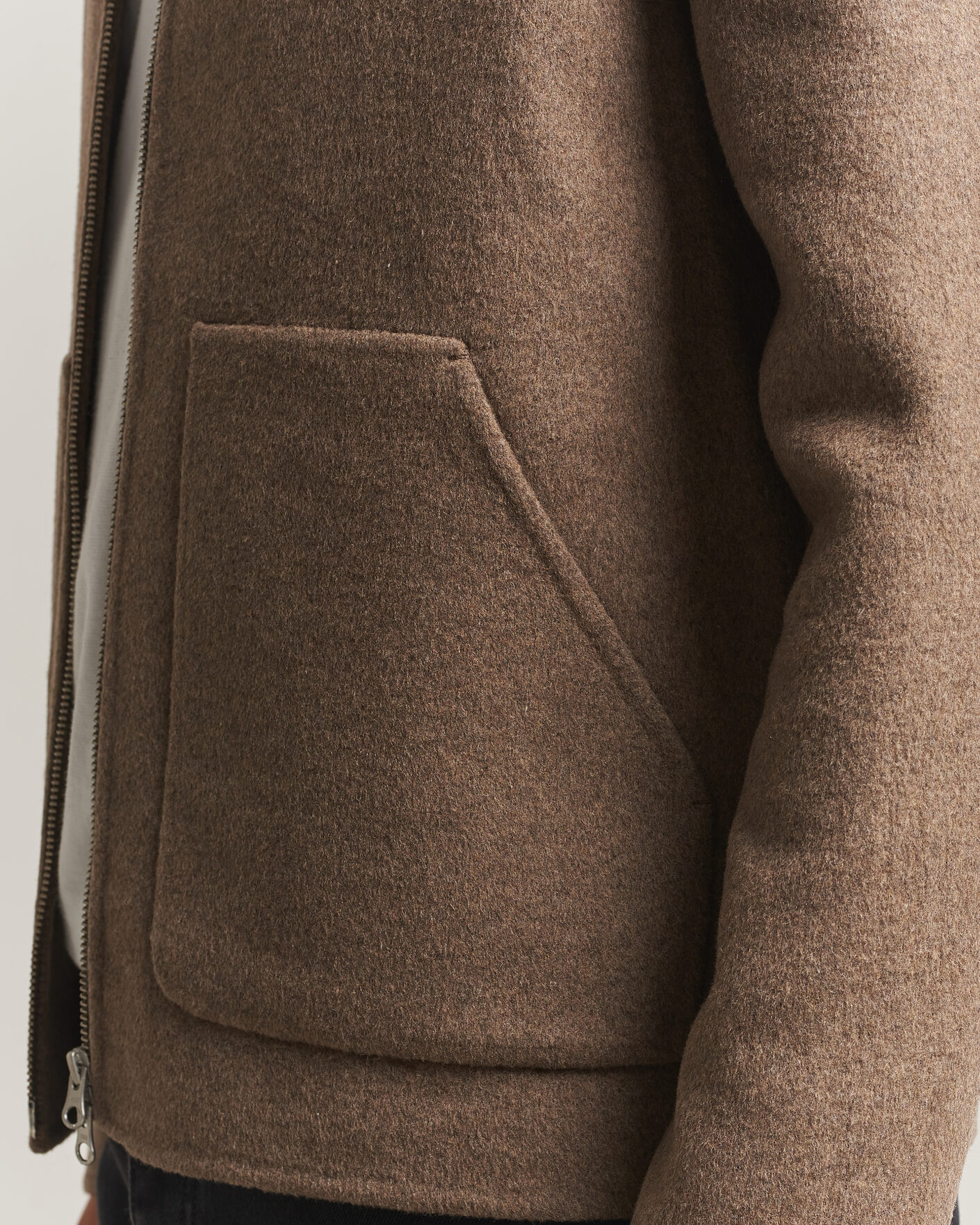 Herre | Jakker | Samsøe Samsøe | Paulo Wool Shirt Jacket Lead Gray Melange