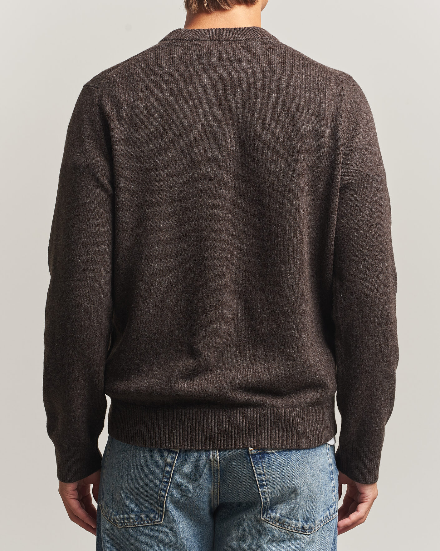 Herre | Gensere | Samsøe Samsøe | Isak Knitted Crew Neck Delicioso