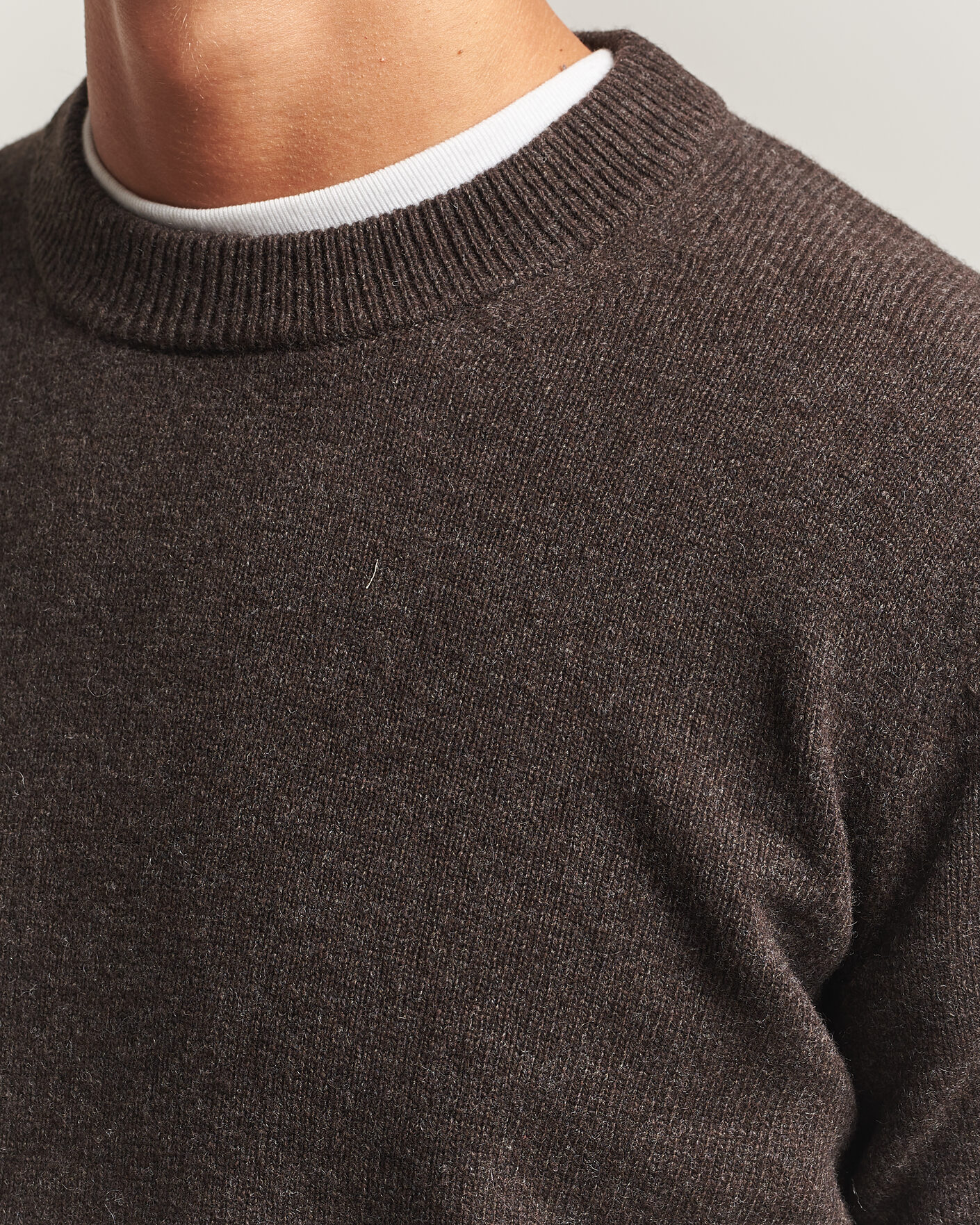 Herre | Gensere | Samsøe Samsøe | Isak Knitted Crew Neck Delicioso