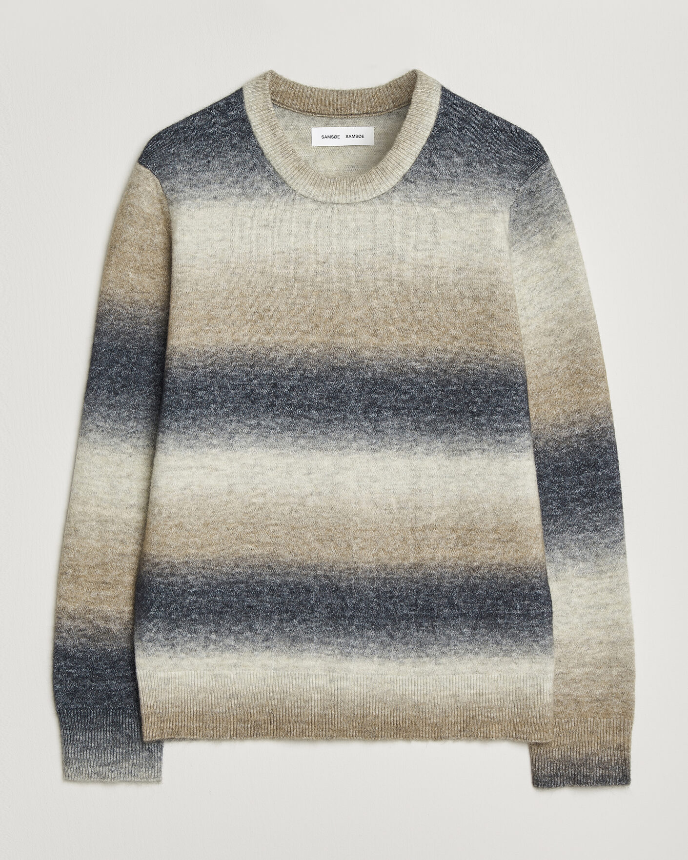 Herre | Gensere | Samsøe Samsøe | Aiden Wool/Alpaca Knitted Striped Sweater Multi